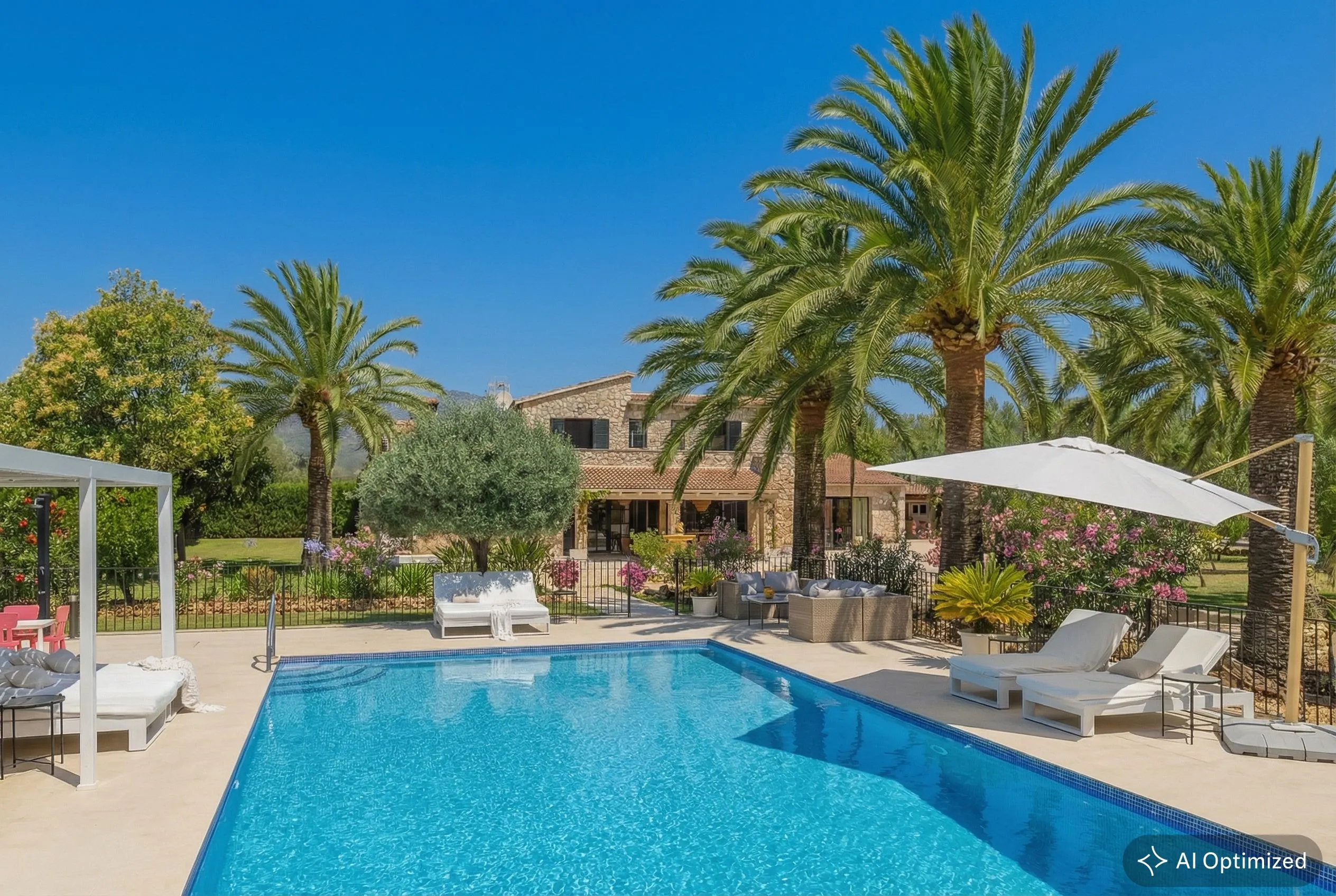 Moderne landliv med panoramaudsigt - elegant finca nær Binissalem-20