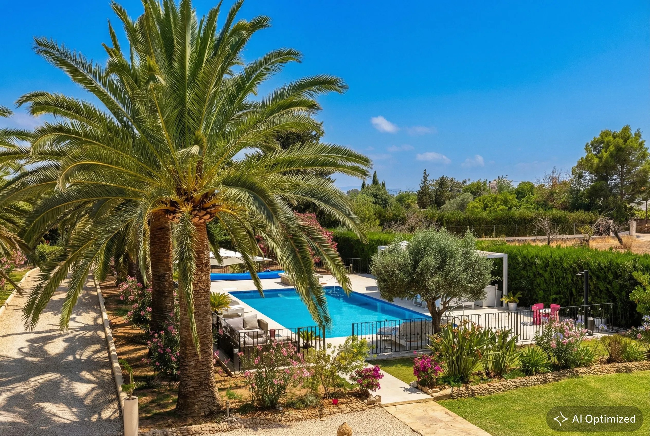 Moderne landliv med panoramaudsigt - elegant finca nær Binissalem-3