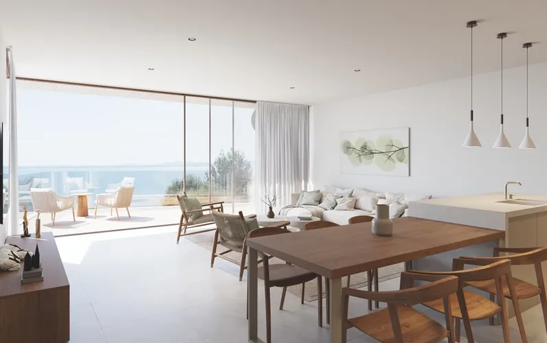 Prachtige nieuwbouwvilla met uitzicht op zee in Puerto Alcudia, Mallorca