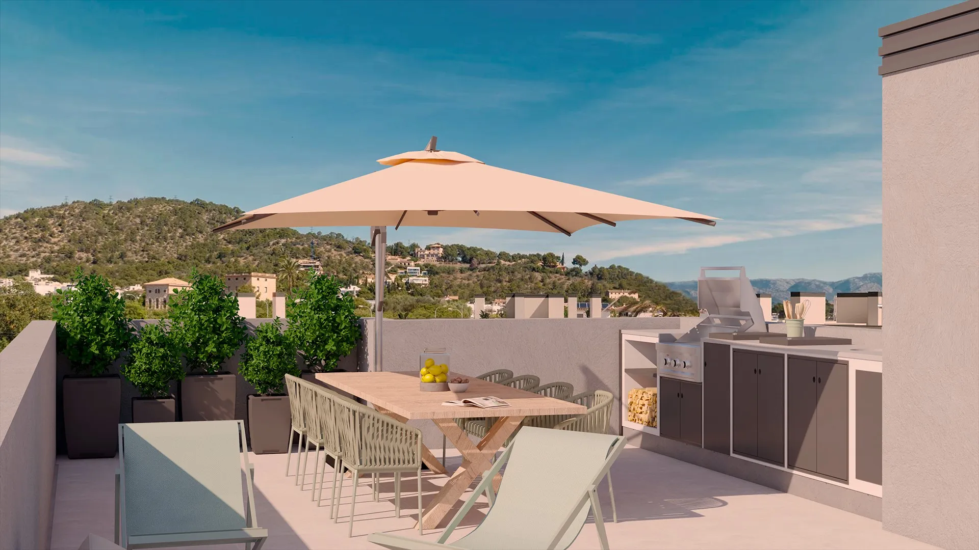 Nuevo complejo de apartamentos en construcción cerca de Palma-2