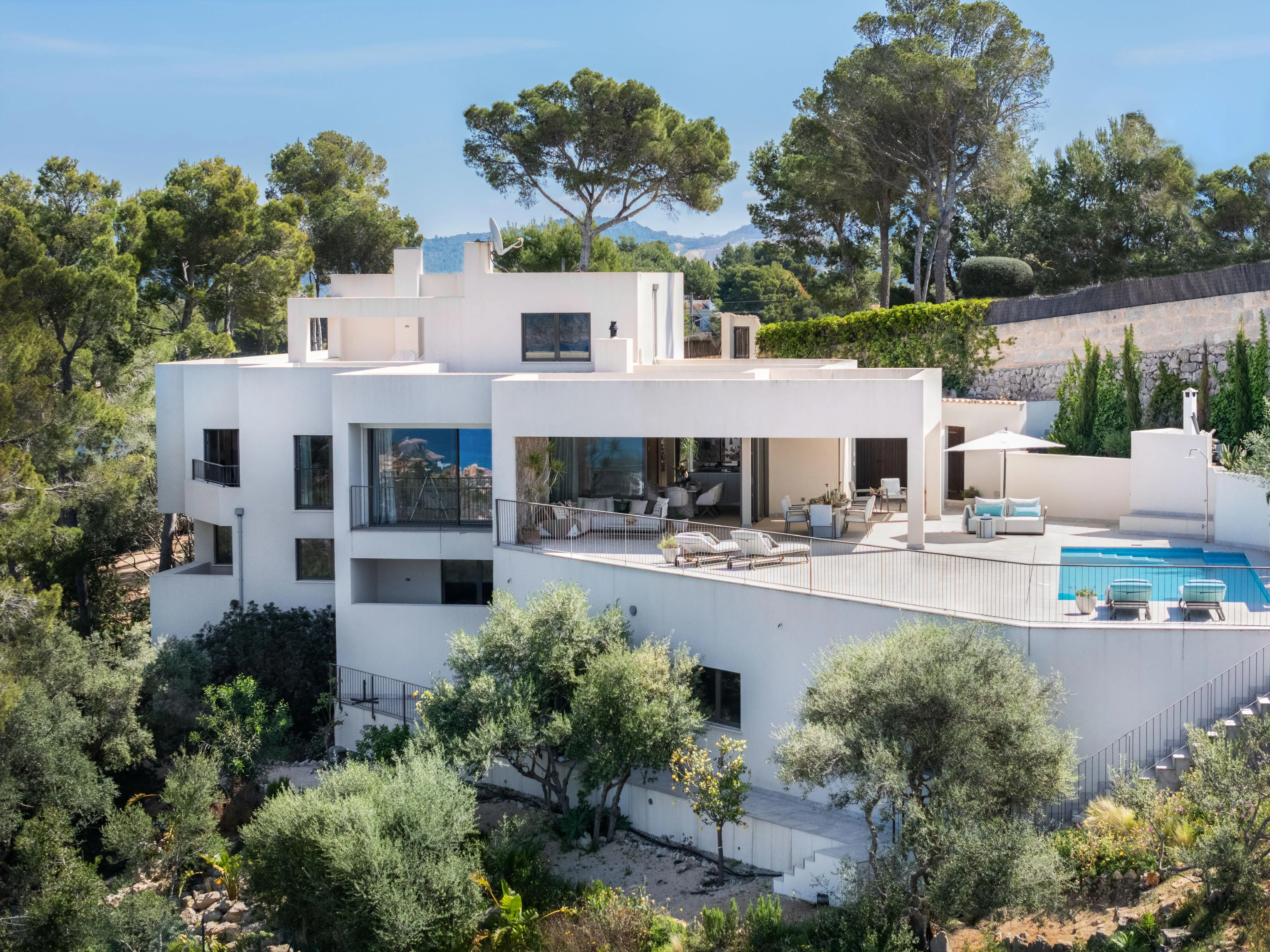 Moderne villa med havudsigt i Costa de la Calma-7