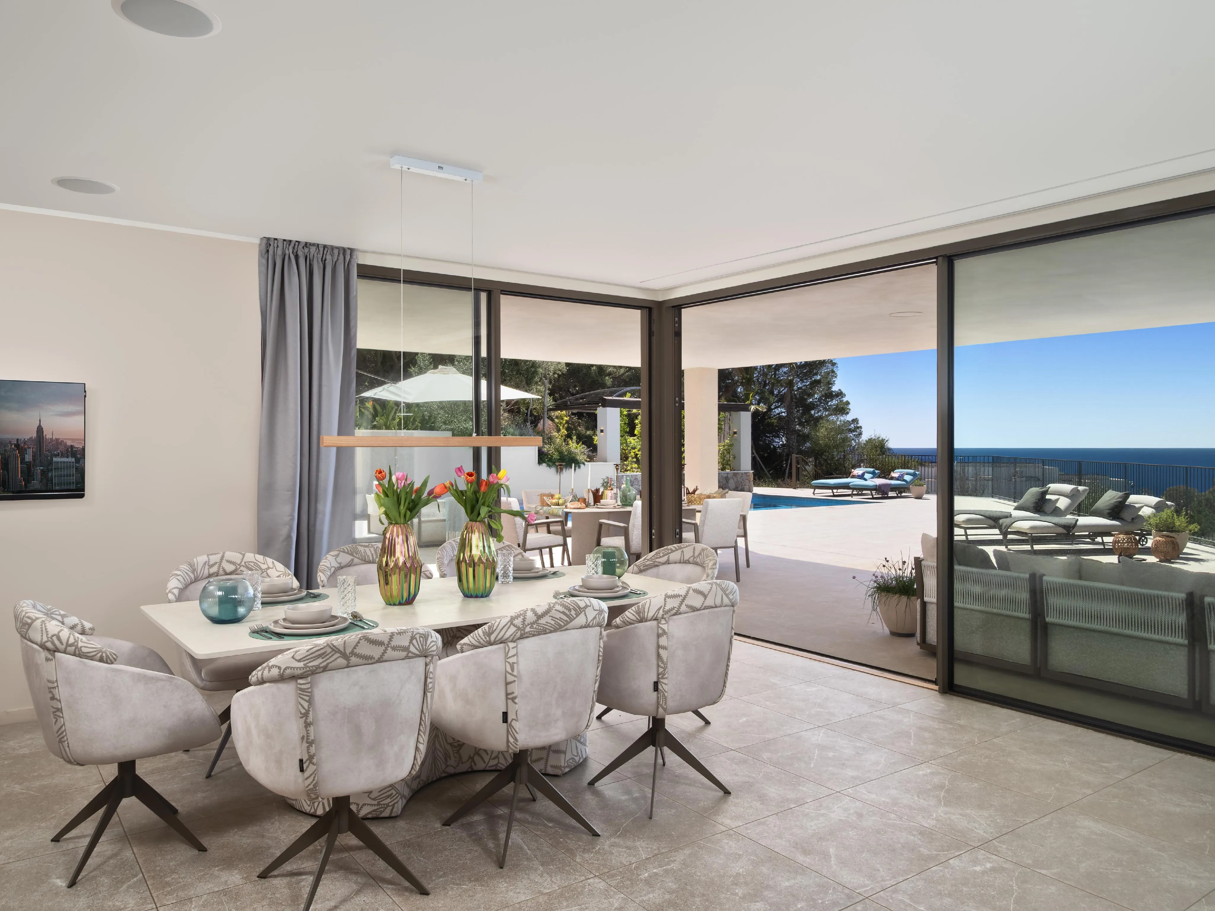 Villa moderne avec vue sur la mer sur la Costa de la Calma-3