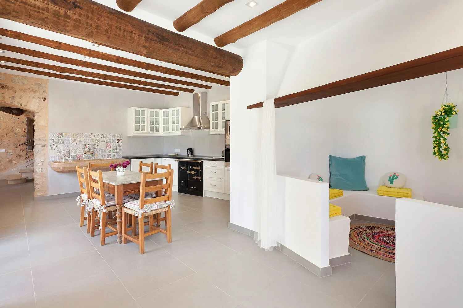 Natural stone house with pool and bodega-6