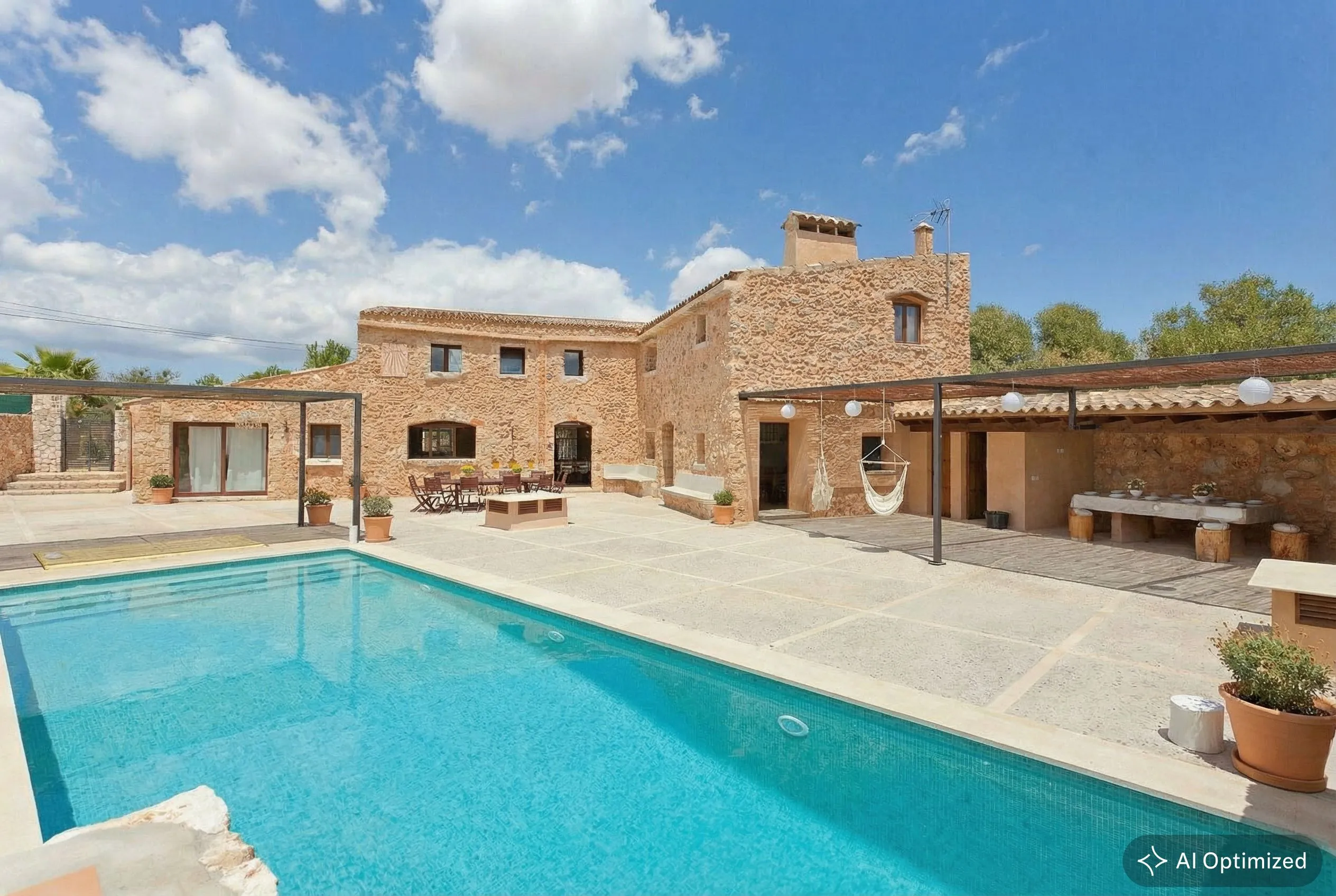 Belle maison en pierre avec piscine et bodega-2