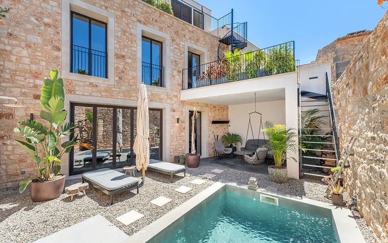 Stylowa kamienica z basenem