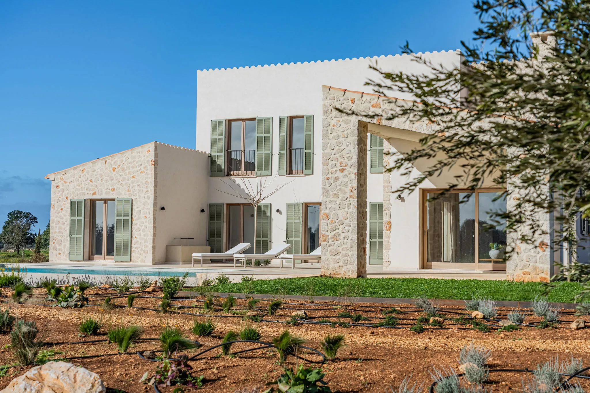 Gustowna nowo wybudowana finca ze wspaniałymi widokami na okolicę w pobliżu Cas Concos-12