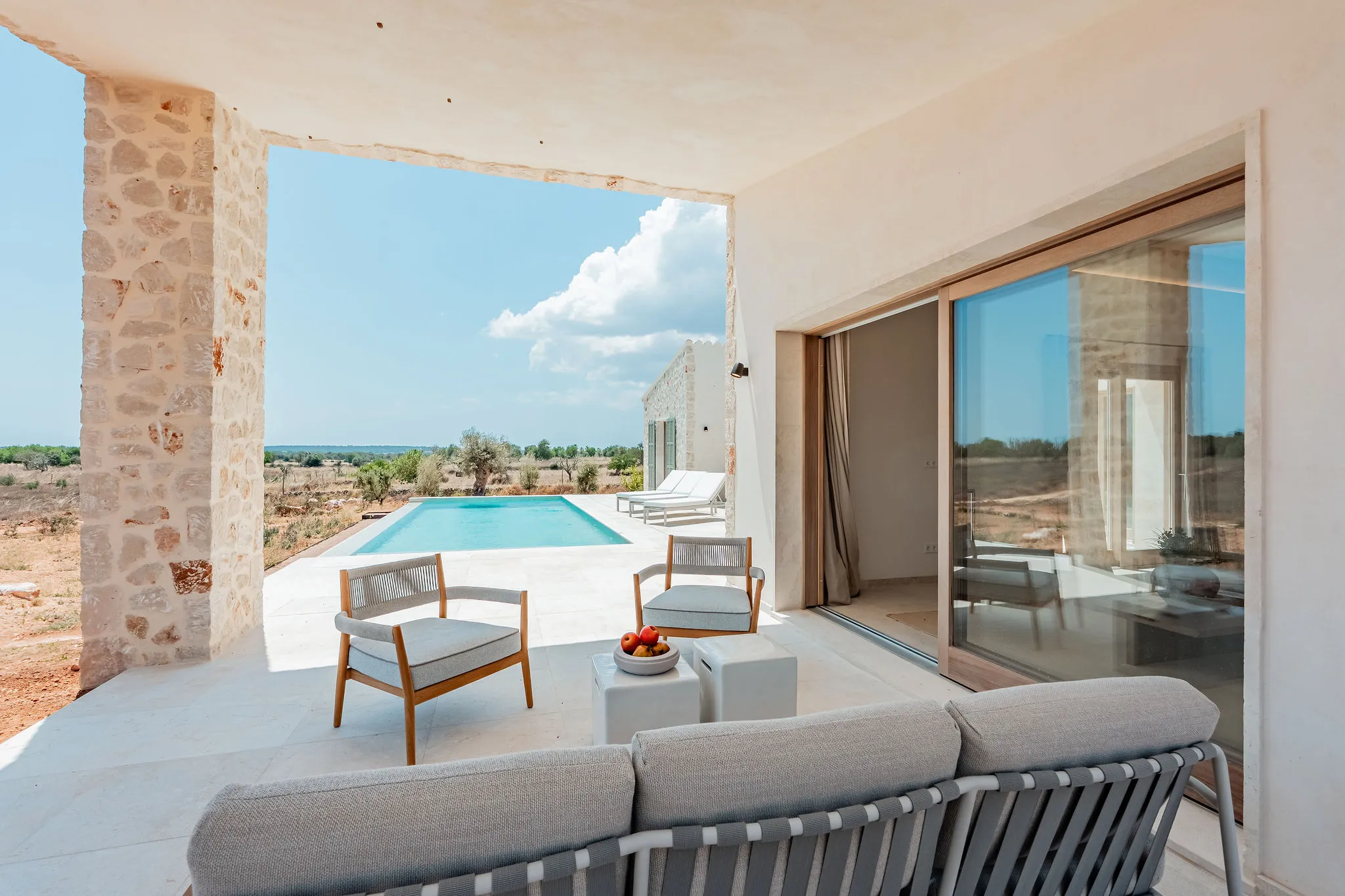 Gustowna nowo wybudowana finca ze wspaniałymi widokami na okolicę w pobliżu Cas Concos-1