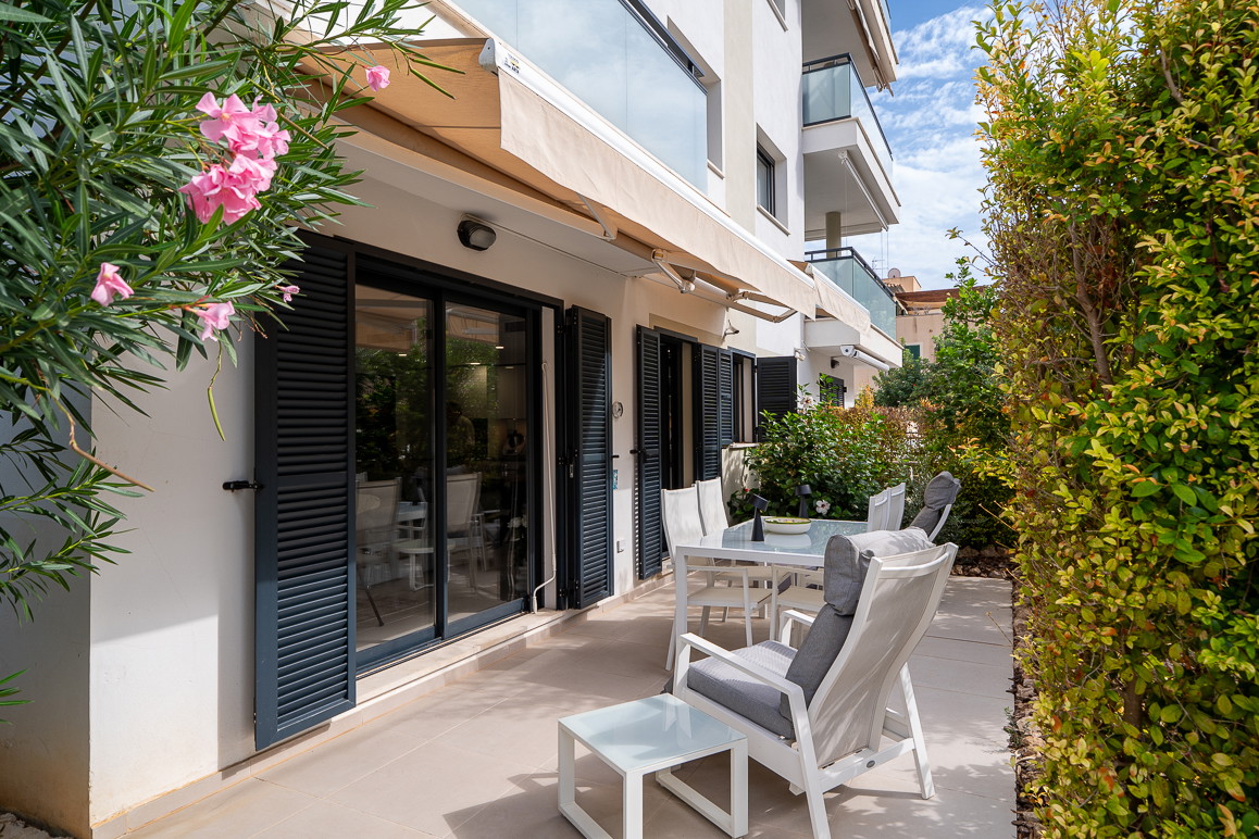 Propietat moderna amb jardí privat a Cala Ratjada