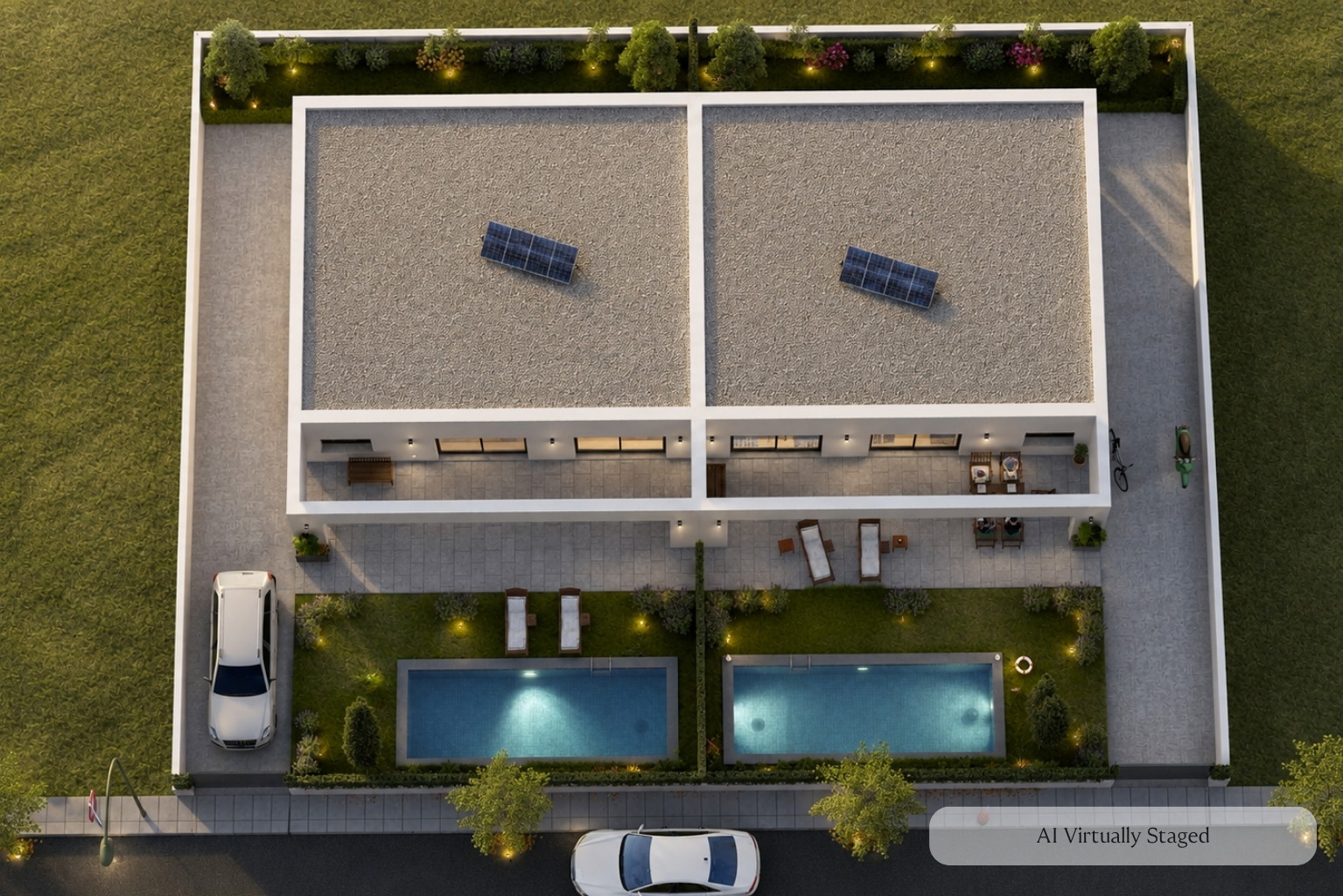 Exclusive semi-detached villa project with a pool, just a few meters from the sea in Son Serra de Marina-4