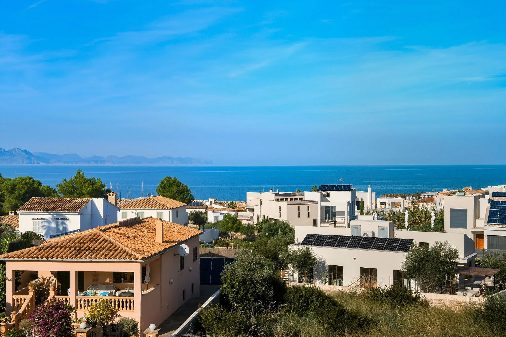 Chalet de nueva construcción y de alta calidad con vistas al mar y a la montaña en Colònia de Sant Pere-14