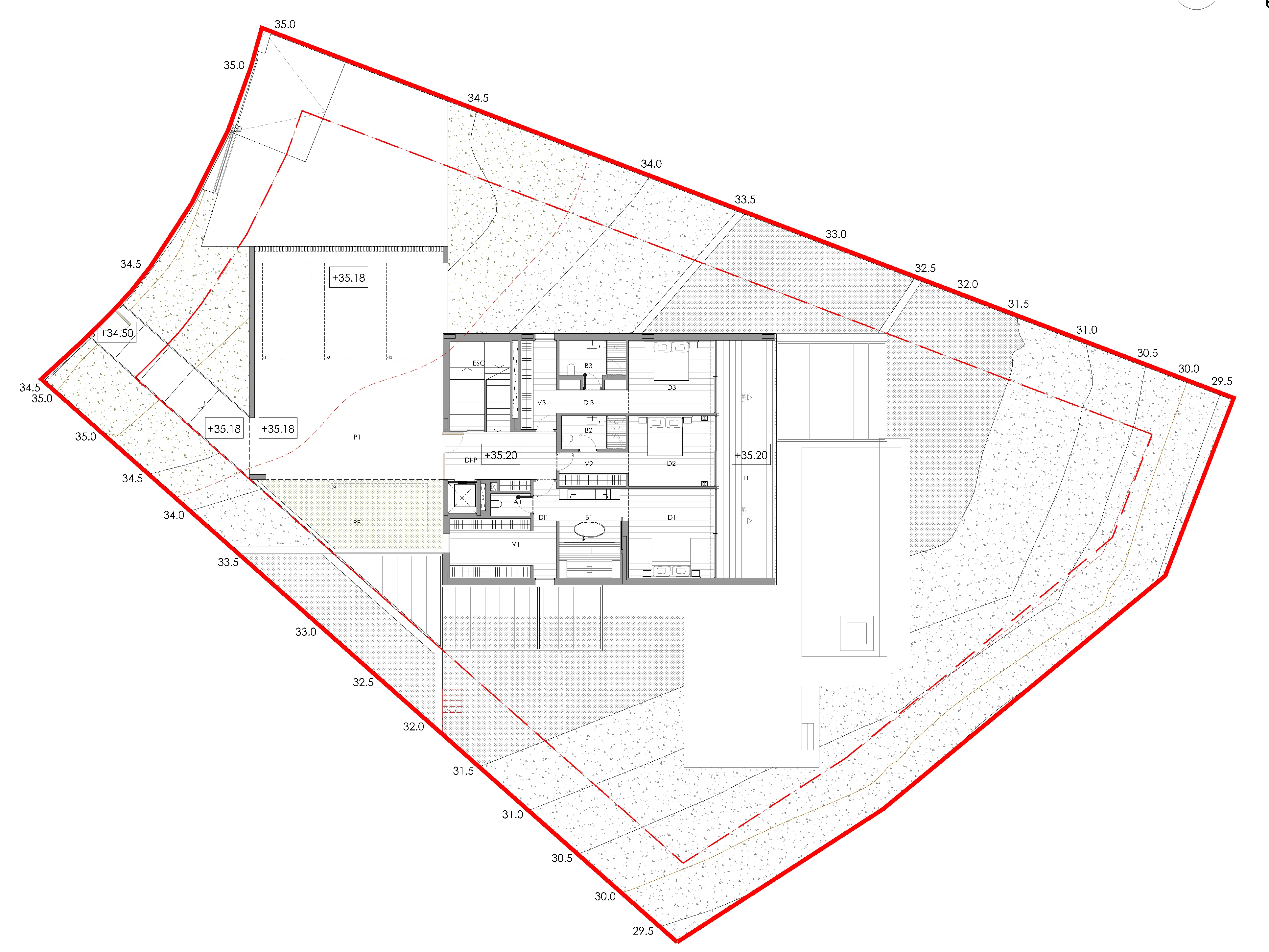 Вердемар: Потрясающая семейная вилла новой постройки с видом на море и просторным садом-15