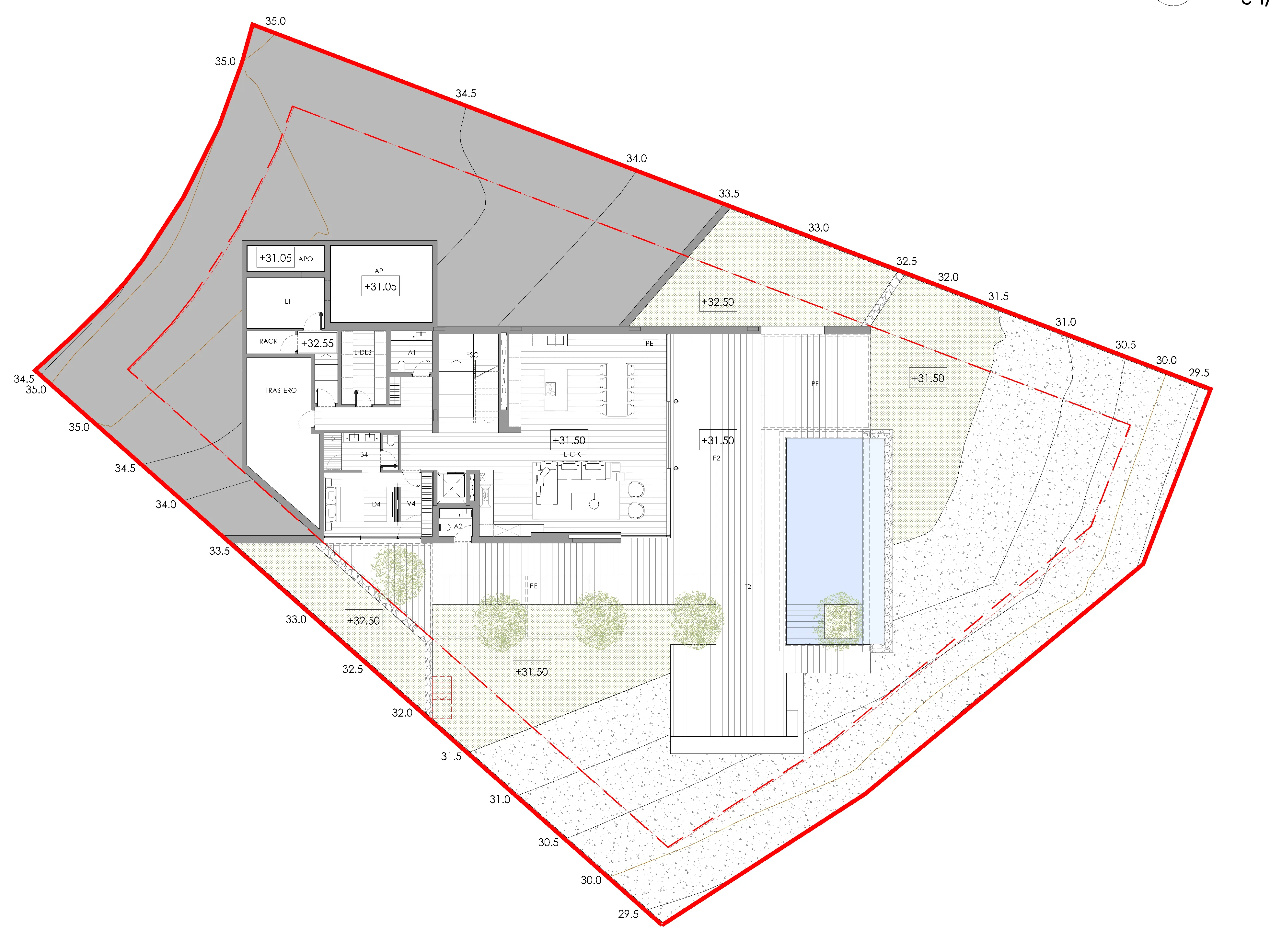 Вердемар: Потрясающая семейная вилла новой постройки с видом на море и просторным садом-14