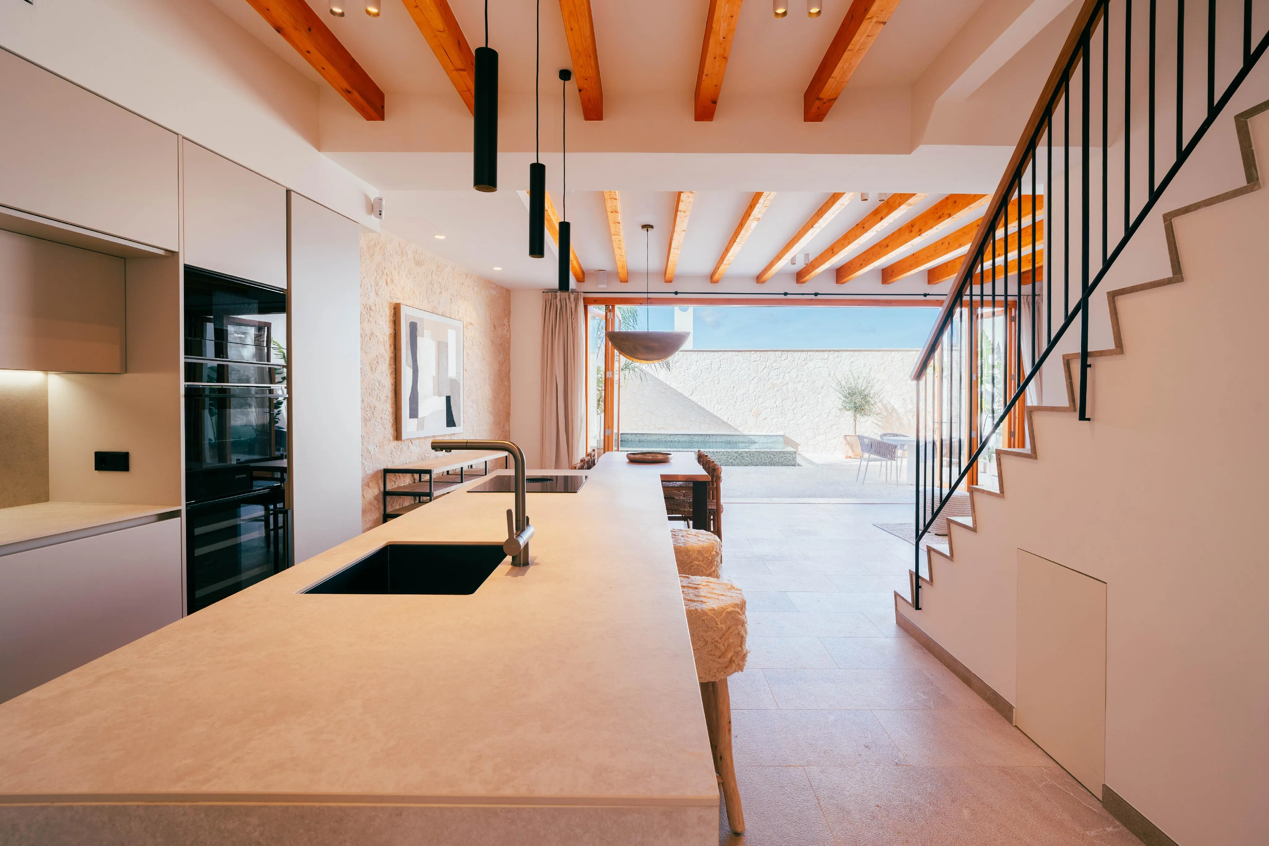 New built townhouse with views and pool in Montuïri-5