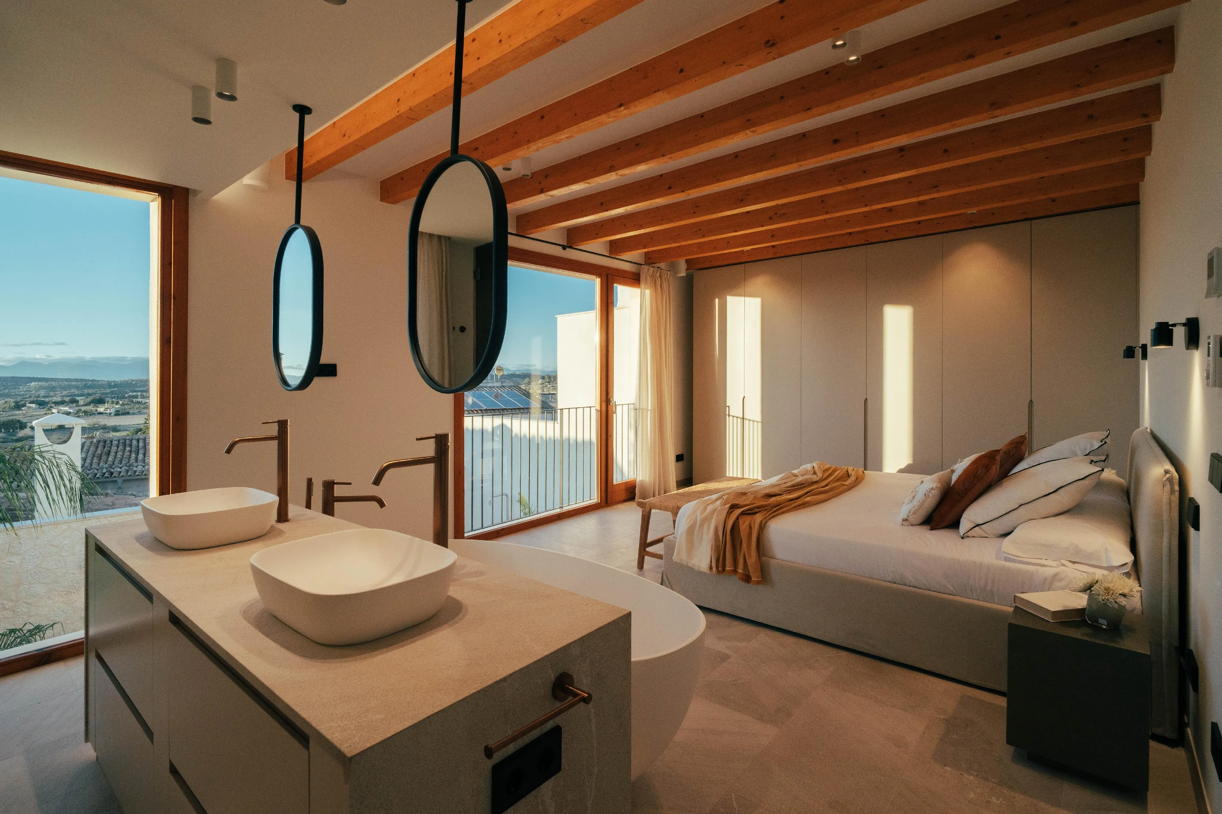 New built townhouse with views and pool in Montuïri-10