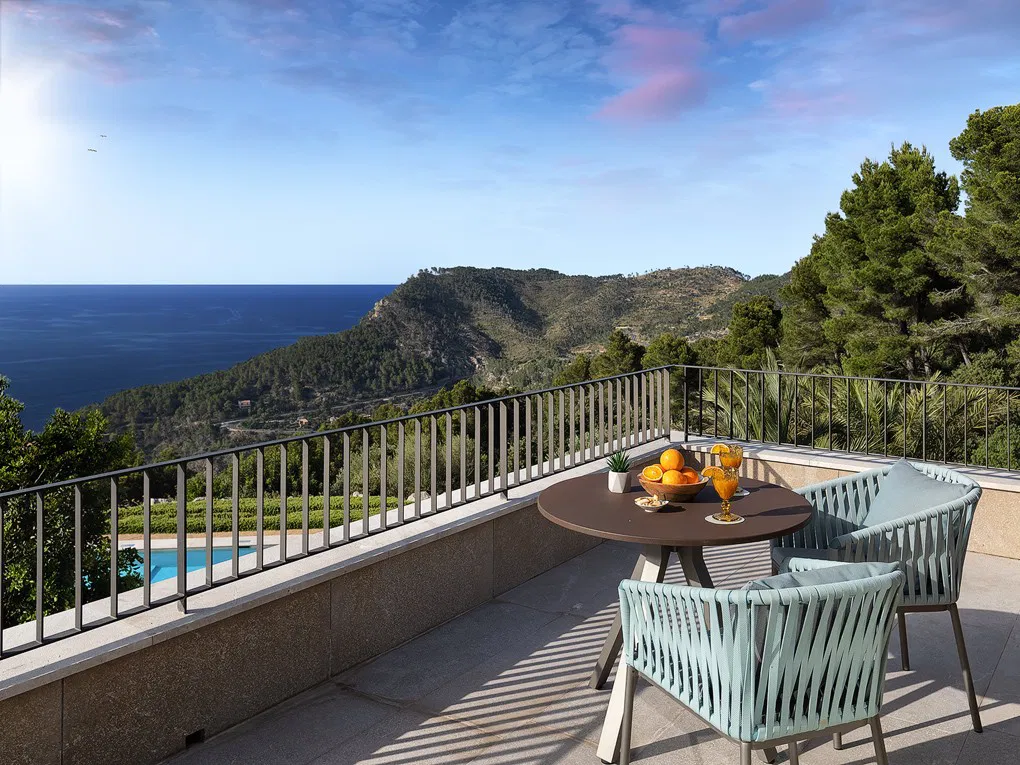 Spektakulær ejendom med fantastisk udsigt over havet og bjergene-12