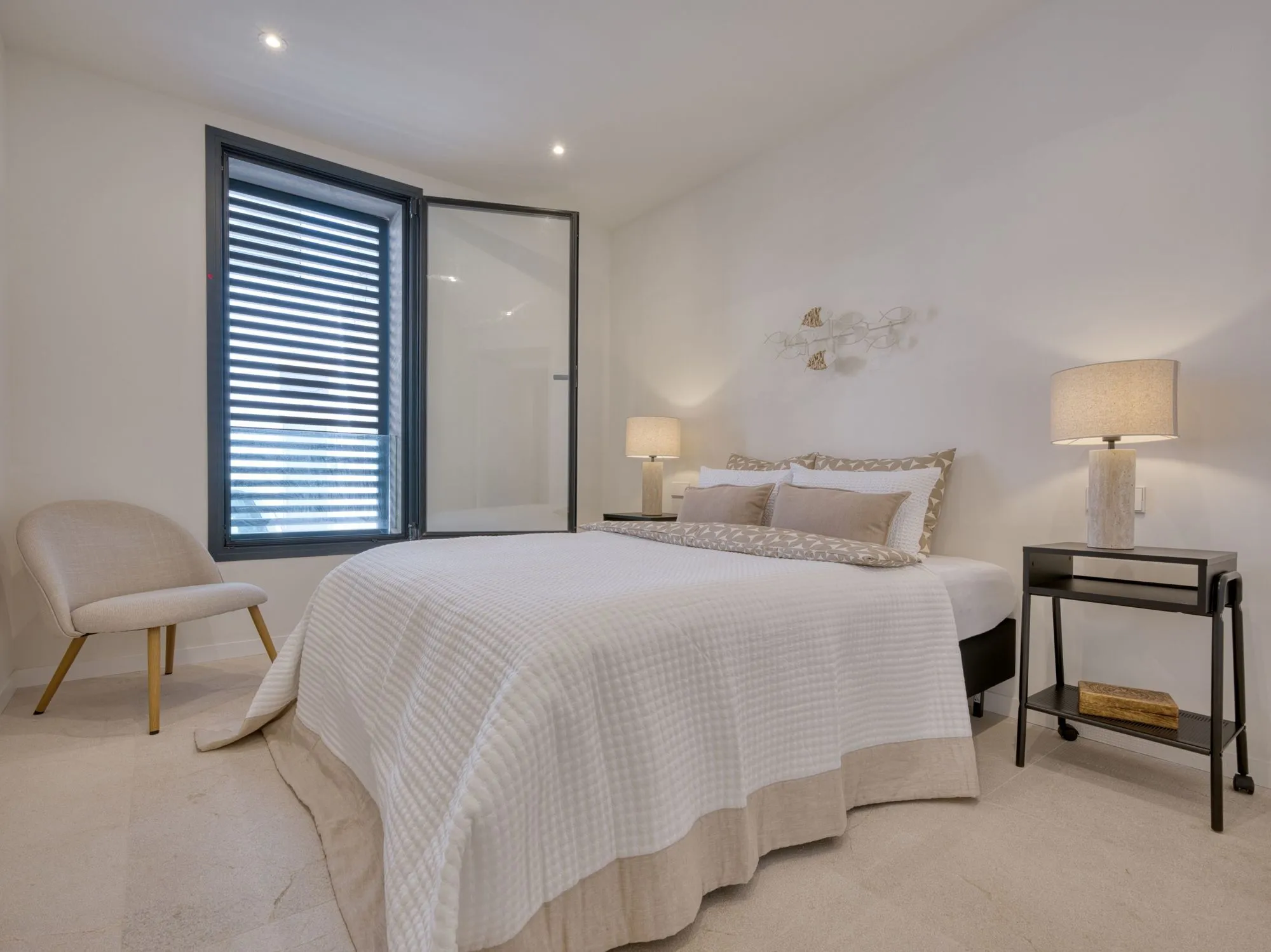 Moderna casa a schiera con terrazze e piscina a Molinar-4