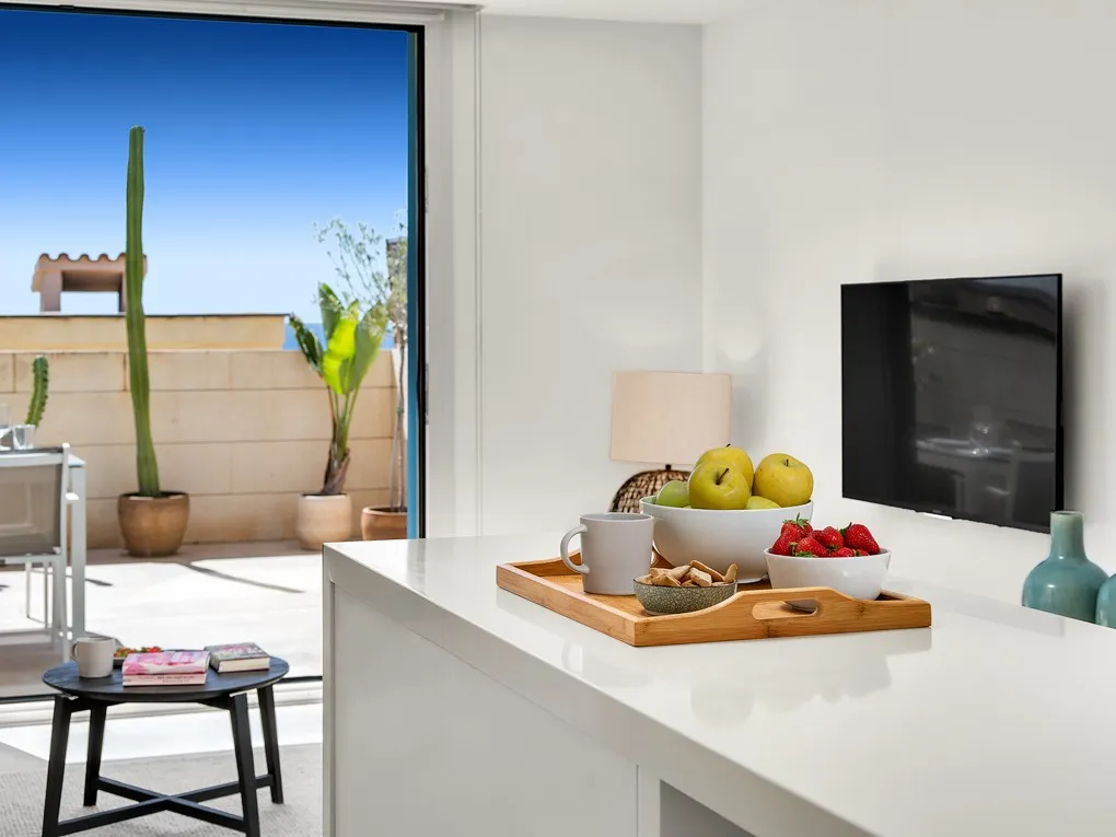 Modern townhouse with sea view and  close to the beach of Illetas-6