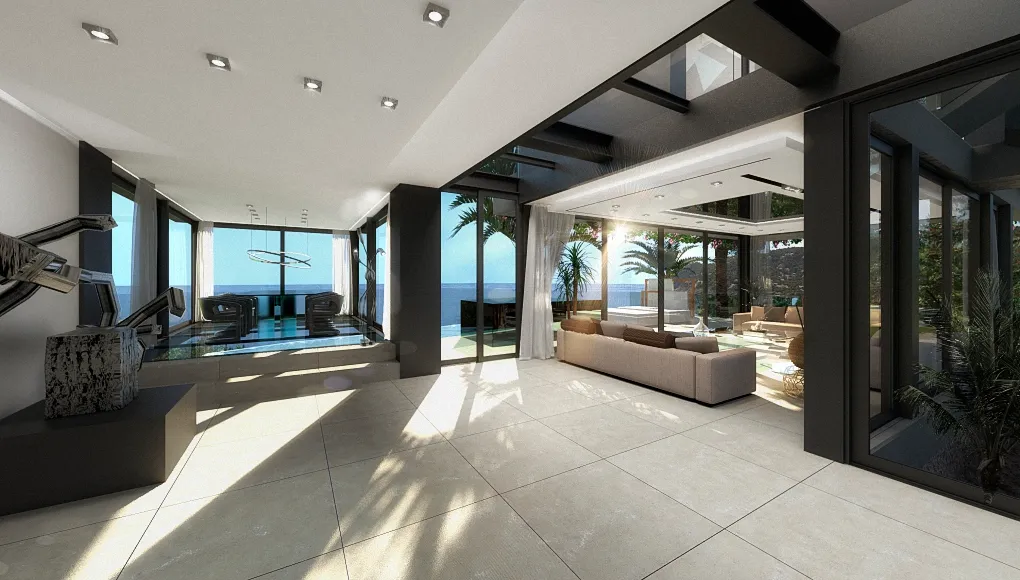 Modern luxury villa with stunning sea views-4