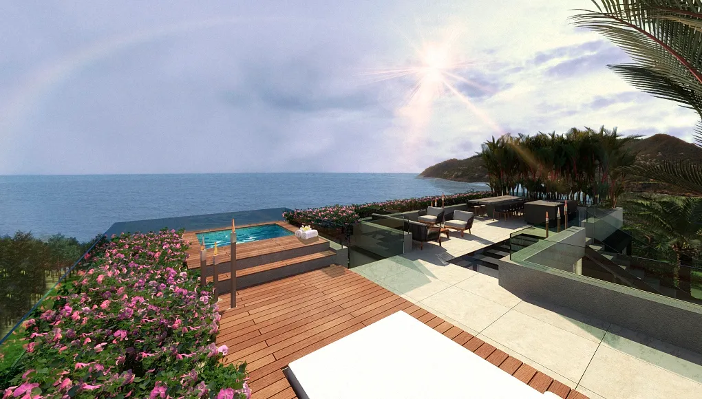 Villa moderna con impresionante vista al mar-2