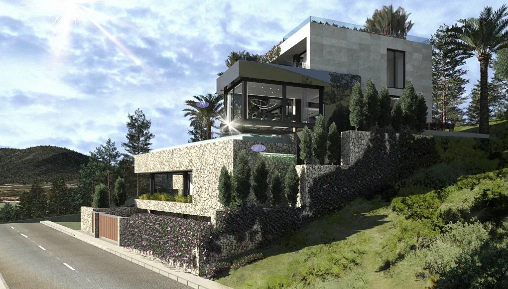 Modern luxury villa with stunning sea views-1