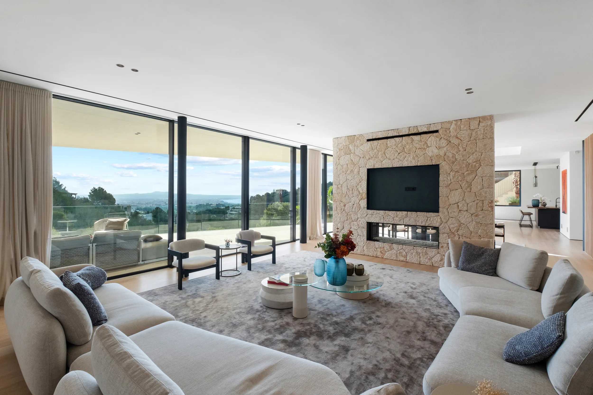 New built villa with sea views in Son Vida-5