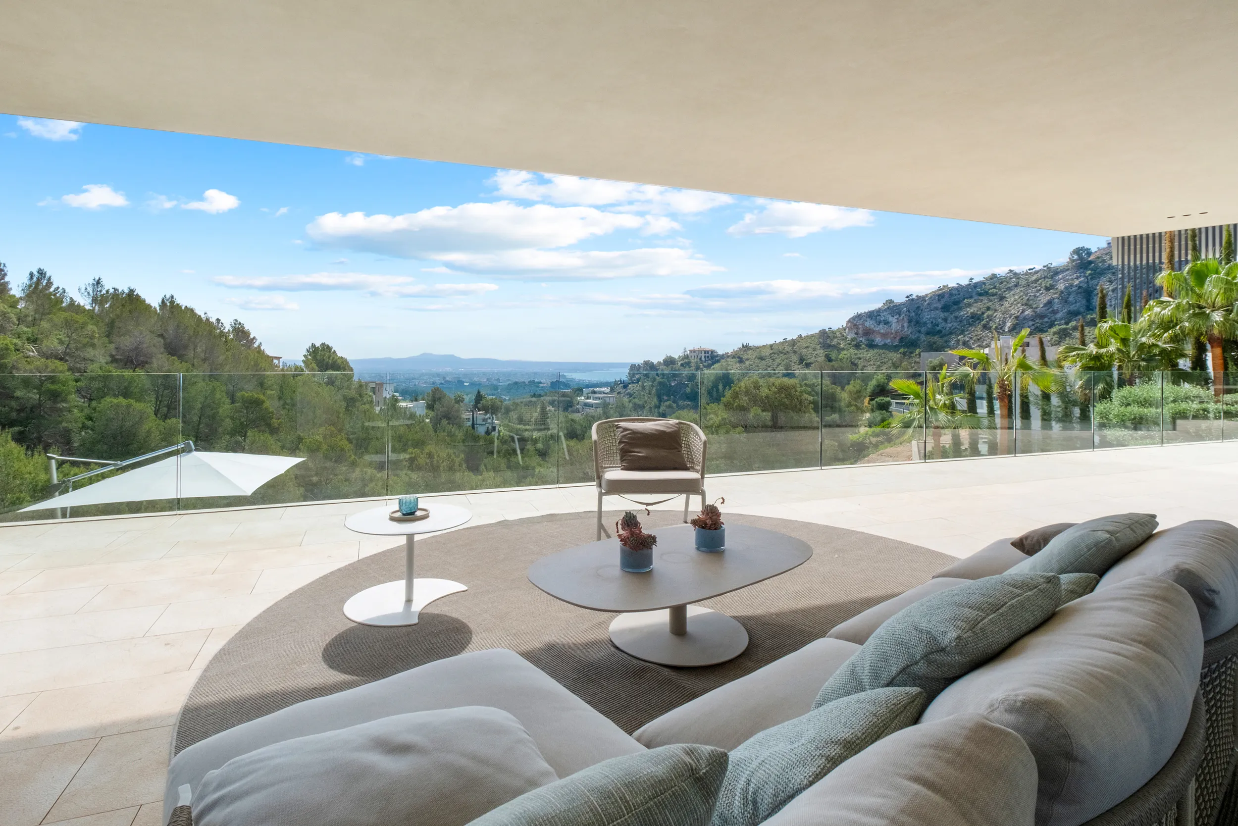 Villa di nuova costruzione con vista sul mare a Son Vida-4