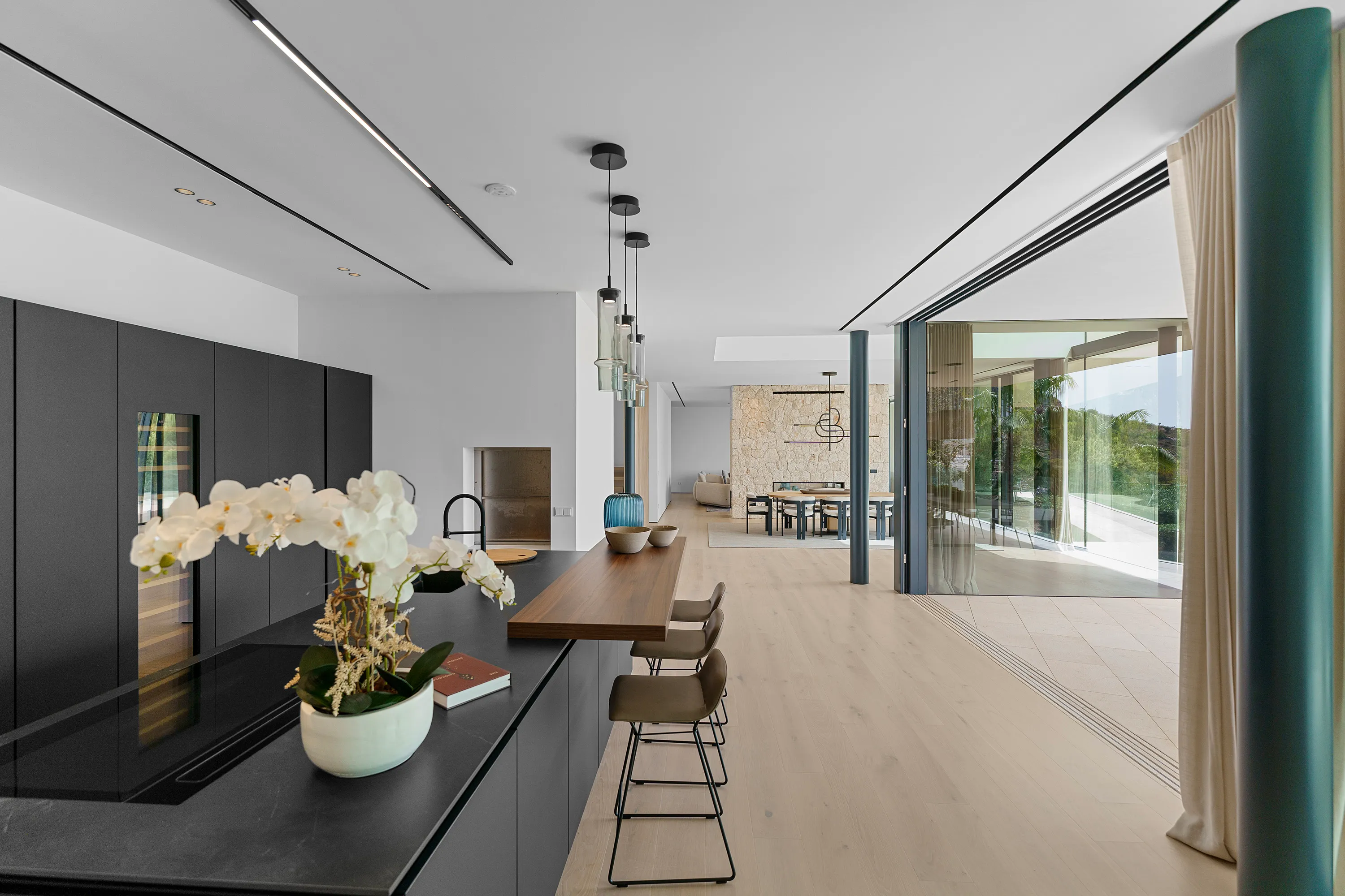 Villa di nuova costruzione con vista sul mare a Son Vida-6