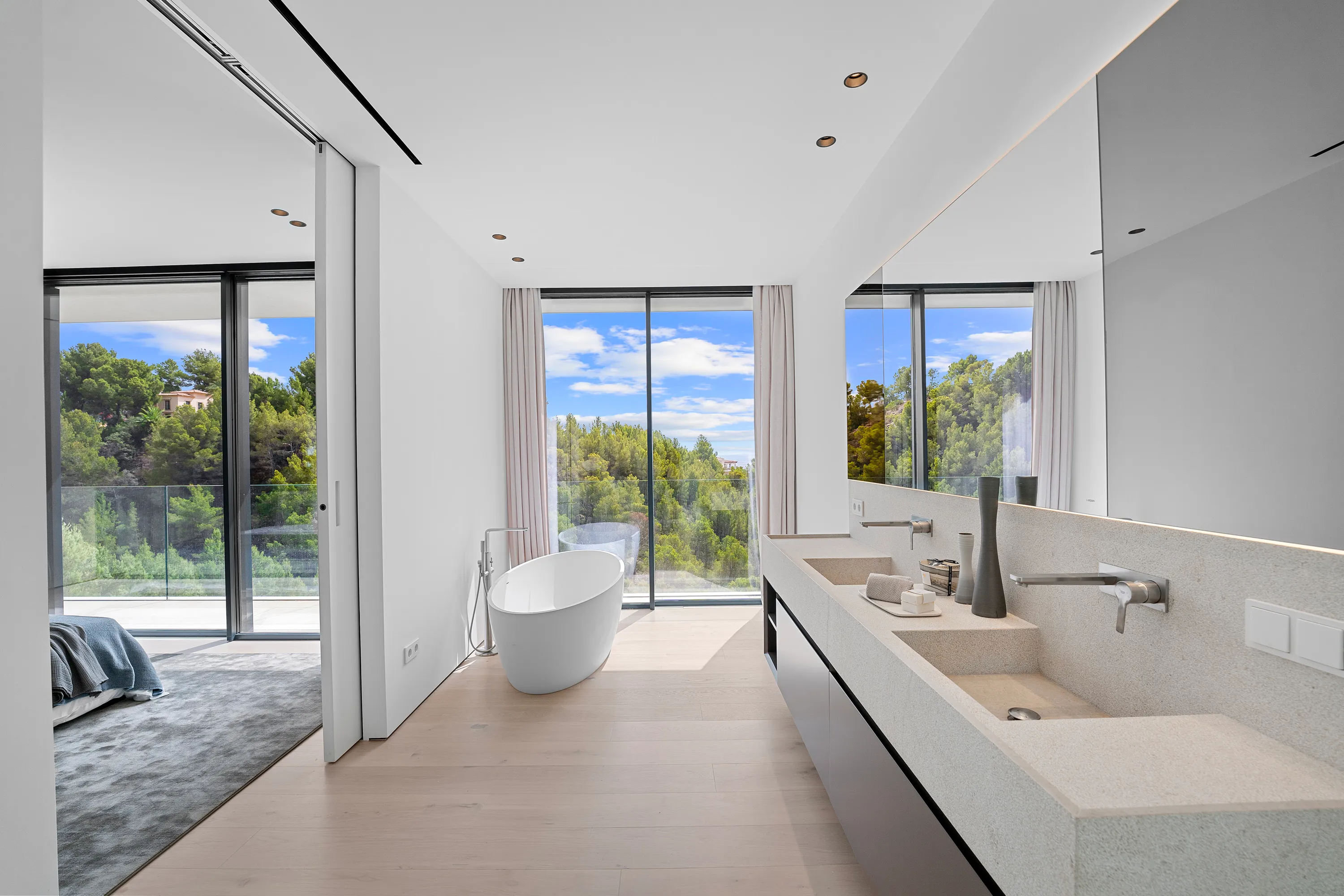 New built villa with sea views in Son Vida-8