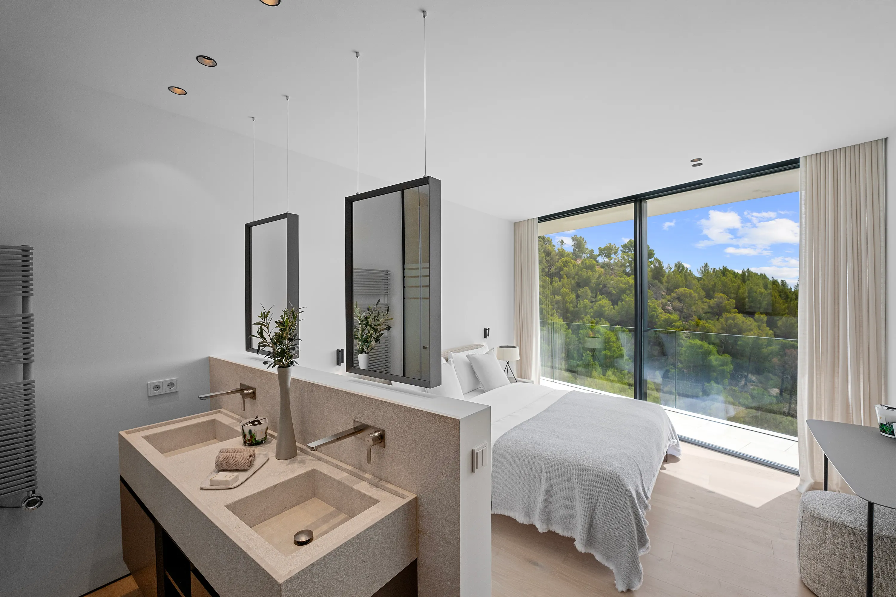 New built villa with sea views in Son Vida-13