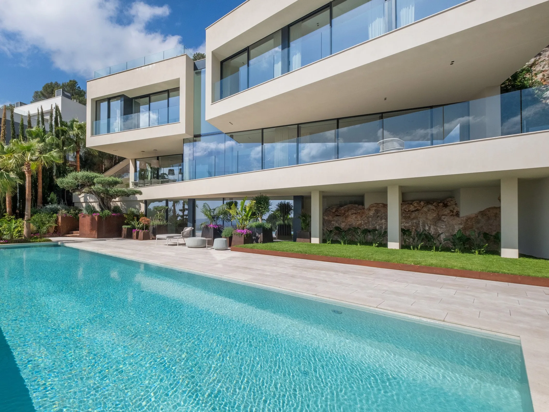 Newly built villa with sea views in Son Vida-25