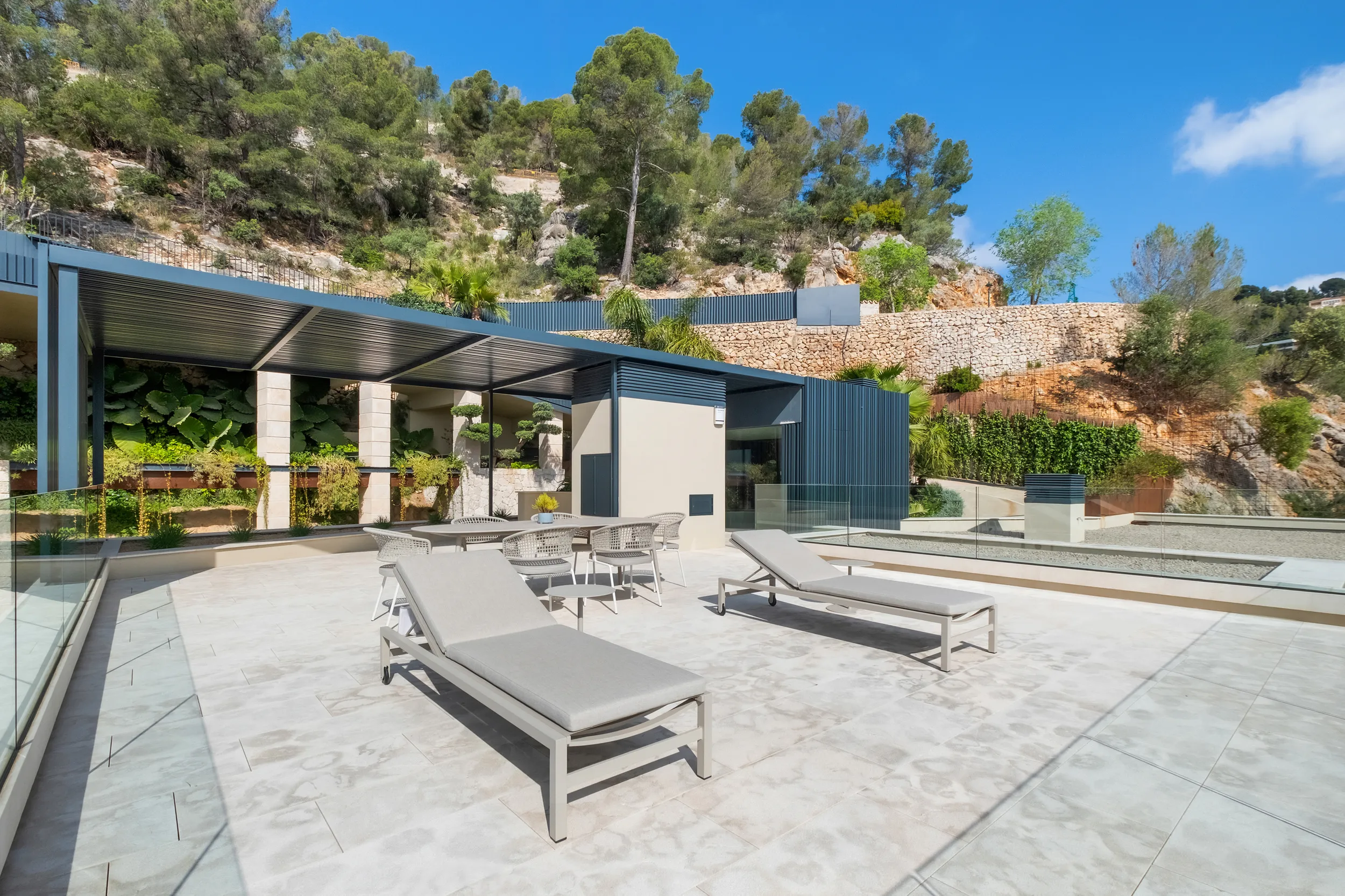 Newly built villa with sea views in Son Vida-15