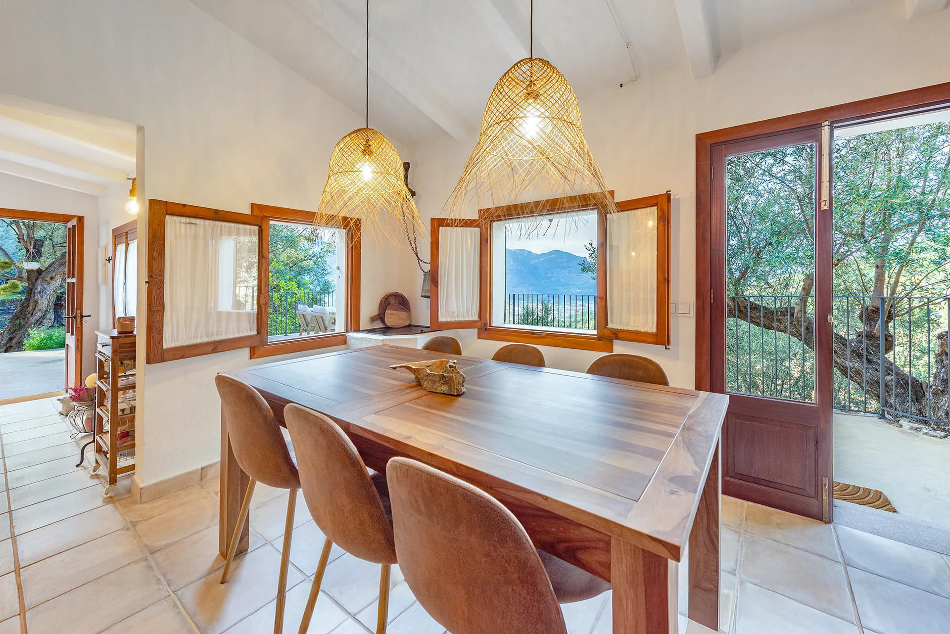 Encantadora casa de campo con vistas impresionantes de Fornalutx y Sóller-3