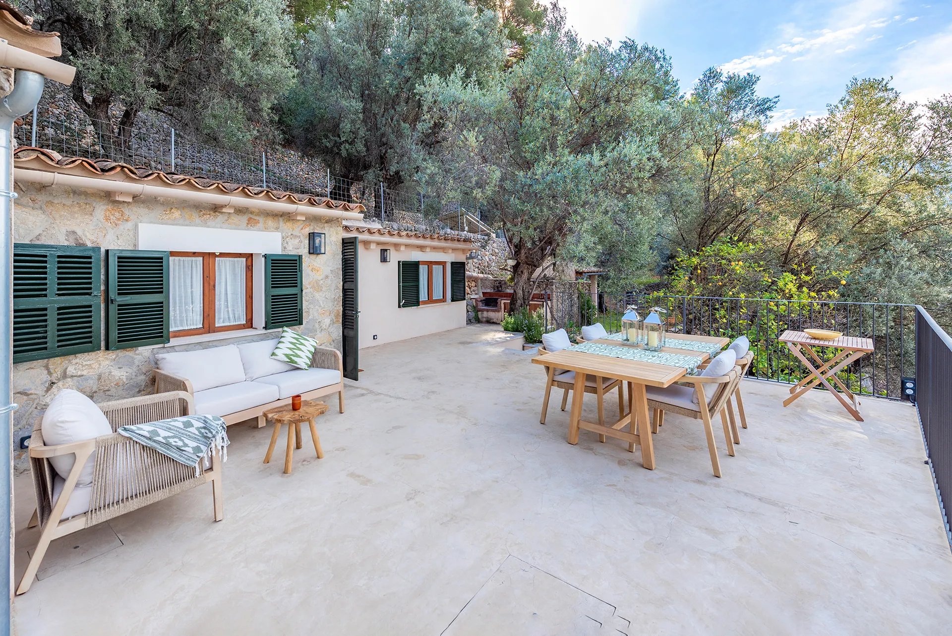 Encantadora casa de campo con vistas impresionantes de Fornalutx y Sóller-15