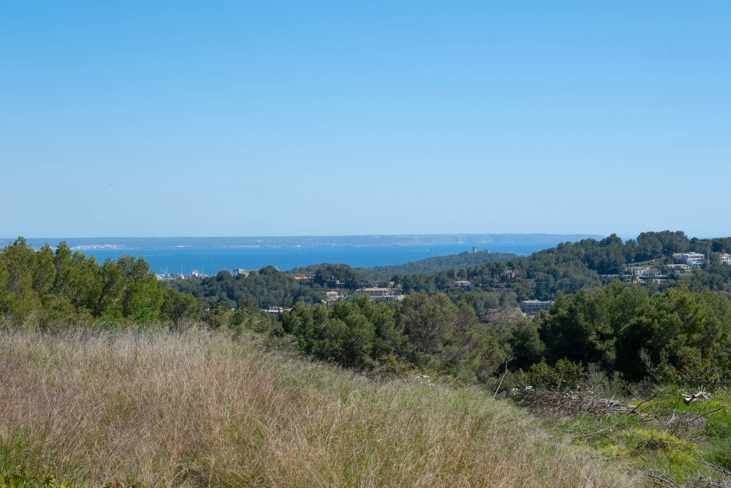 Solar plano con espectaculares vistas al mar en Son Vida-4