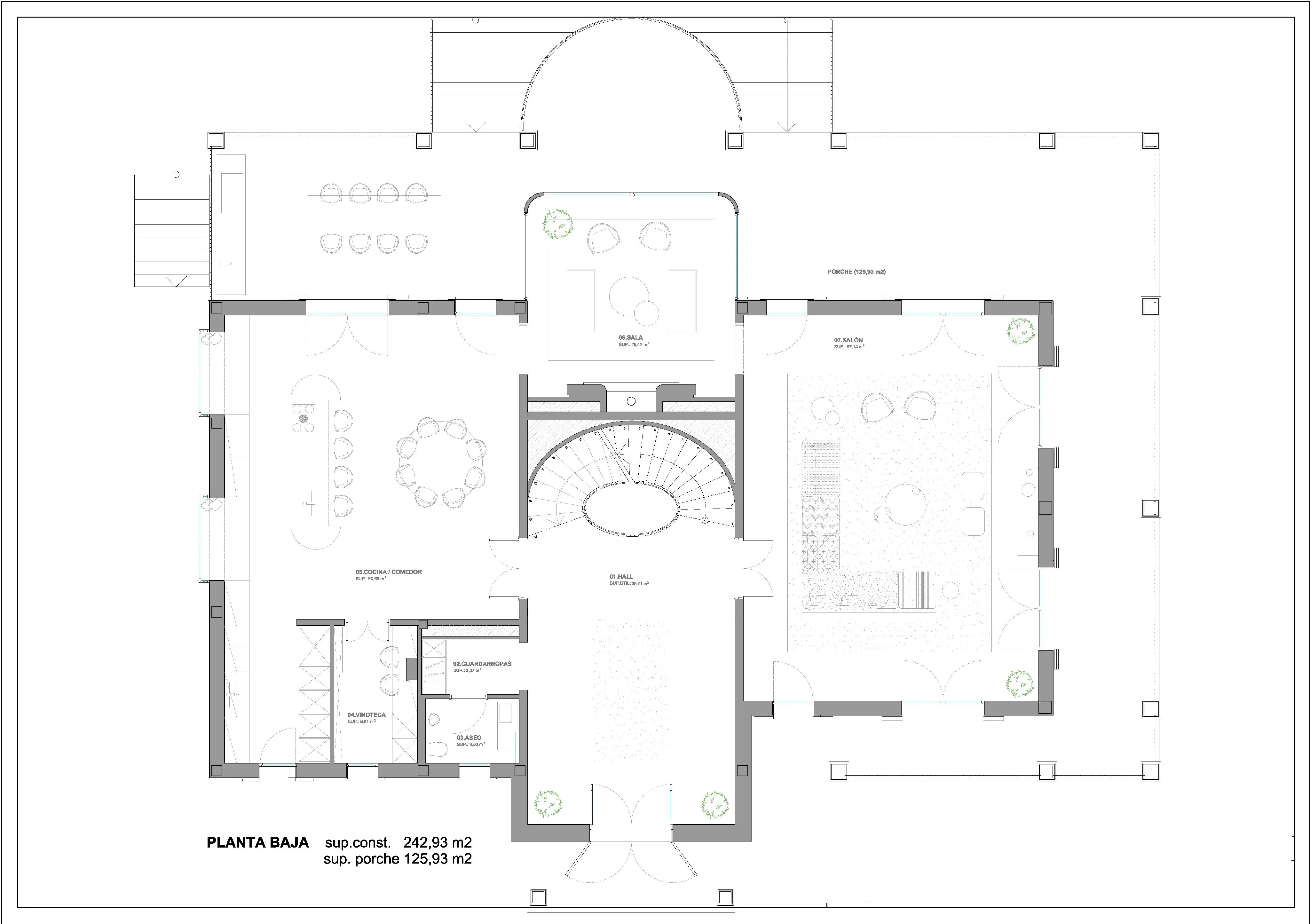 Terreno piatto vista mare con licenza a Son Vida-9
