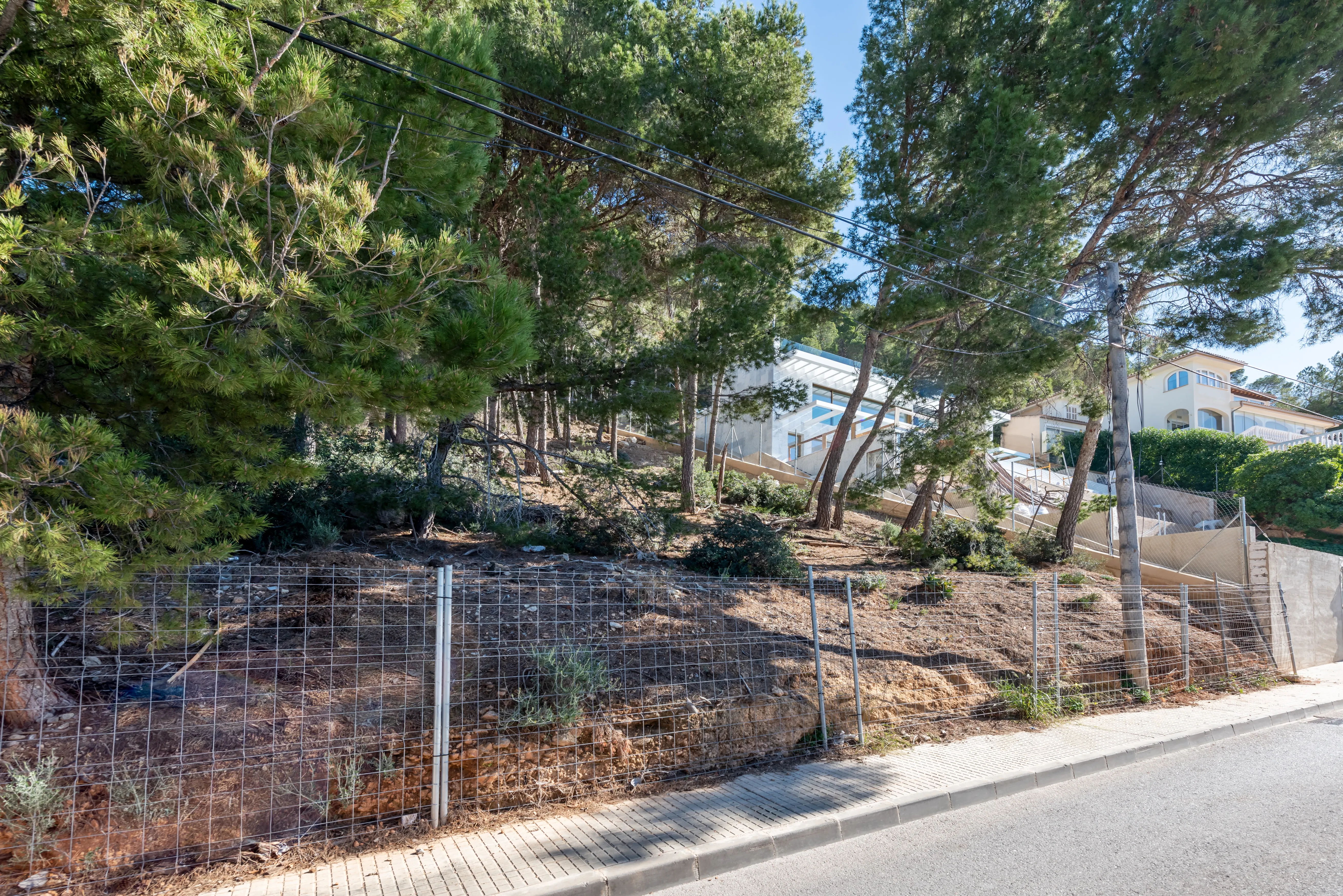 Building plot with sea view and granted building permit-12