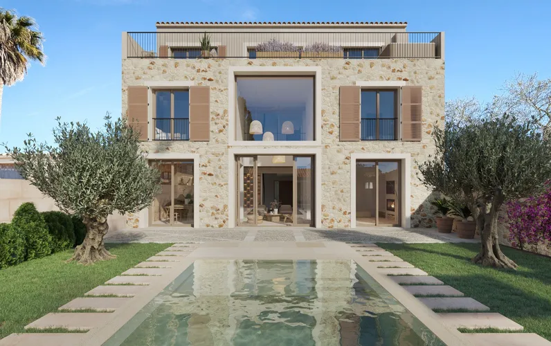 Exclusiva casa de poble amb ascensor a Santanyi