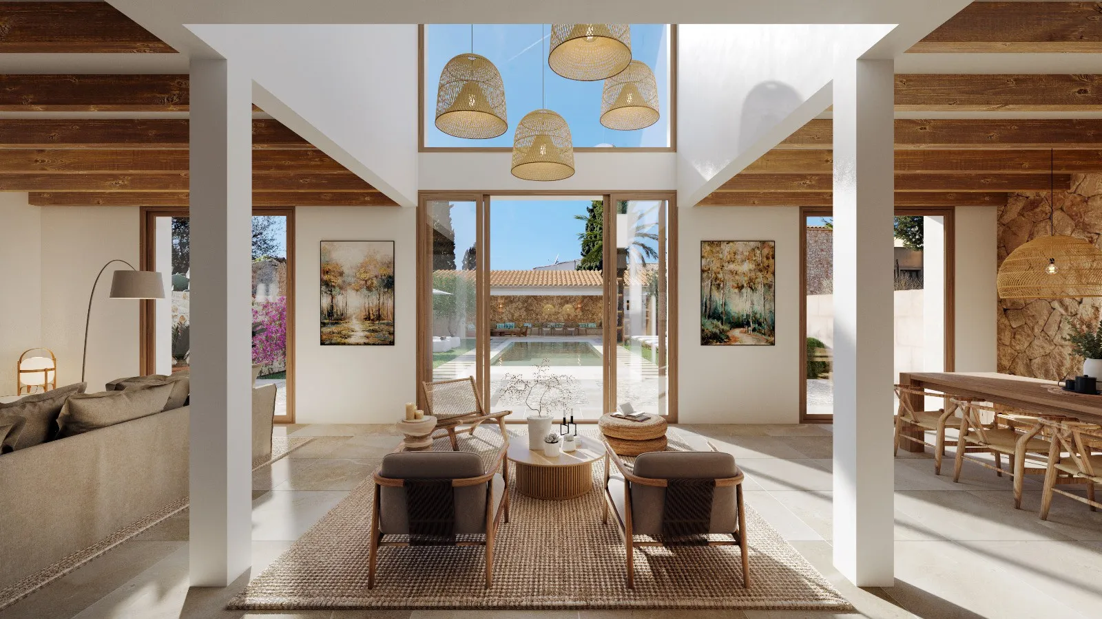 Exclusiva casa de pueblo con ascensor en Santanyi-2