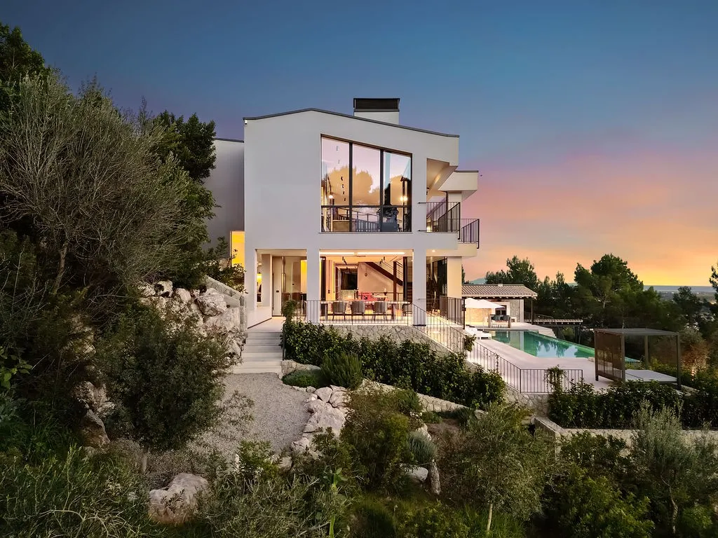 Espectacular villa "Bauhaus Loft Design" con vistas a la bahía de Palma-50