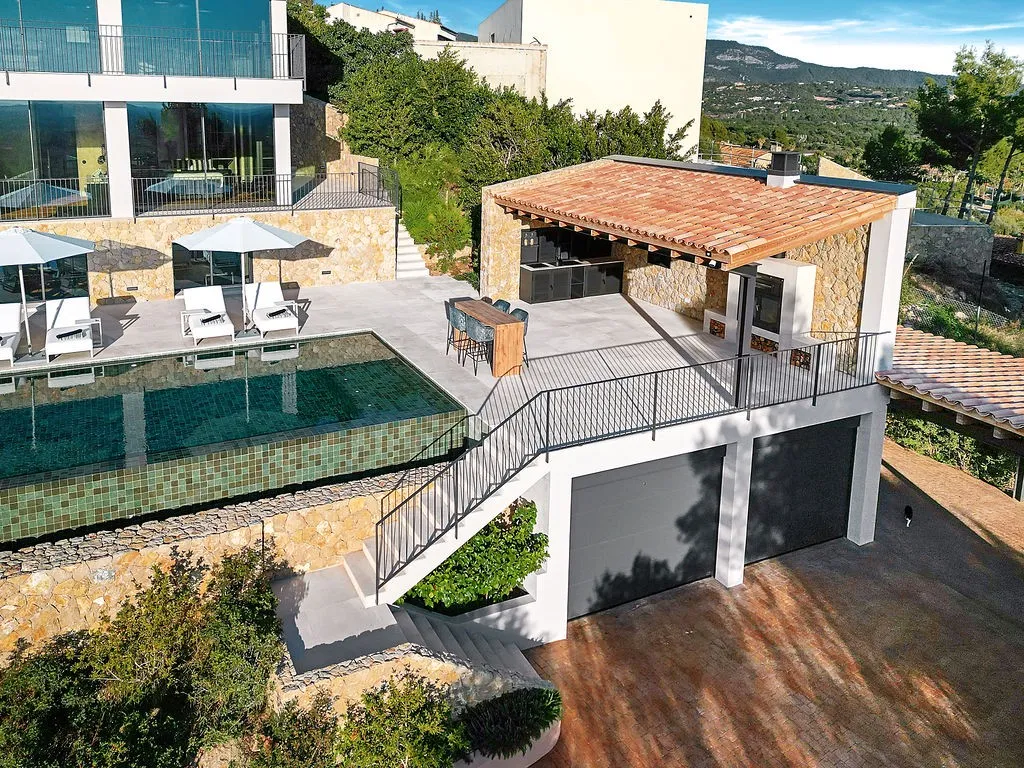 Espectacular villa "Bauhaus Loft Design" con vistas a la bahía de Palma-32