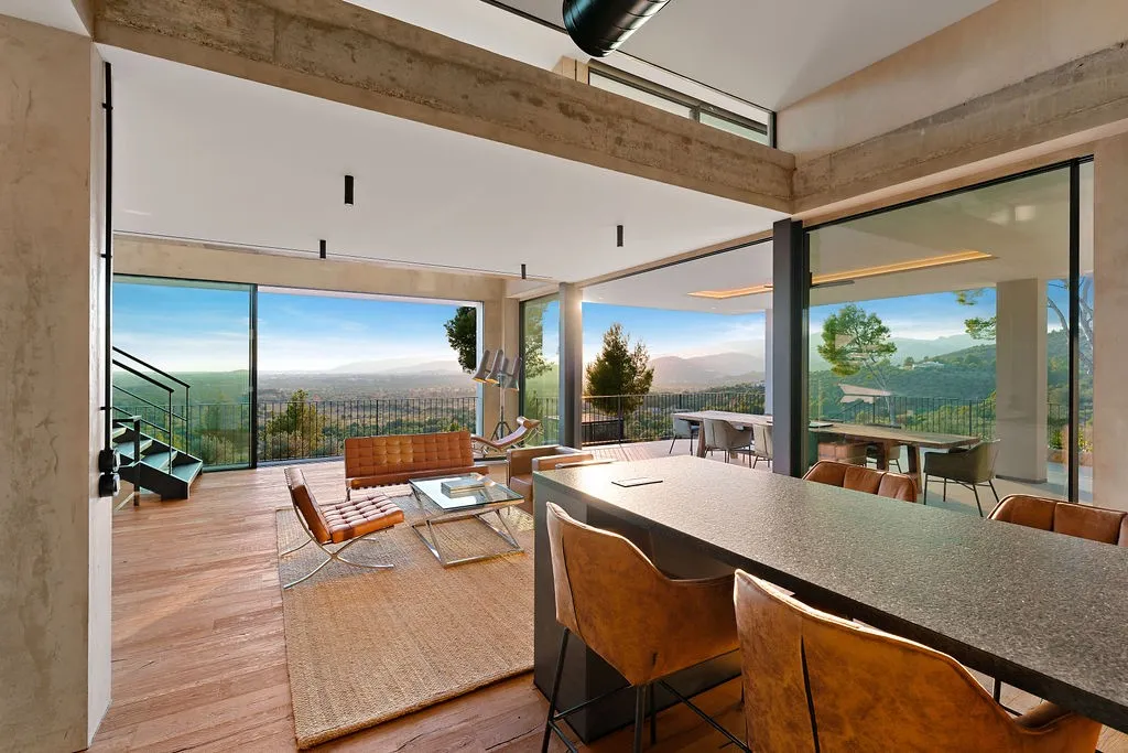 Spectaculaire villa moderne avec vue sur la baie de Palma-8