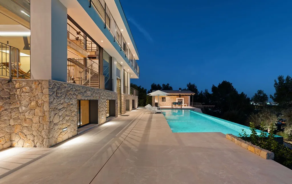Spectaculaire villa moderne avec vue sur la baie de Palma-40