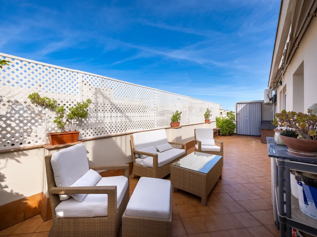 Bright penthouse with two private terraces-1