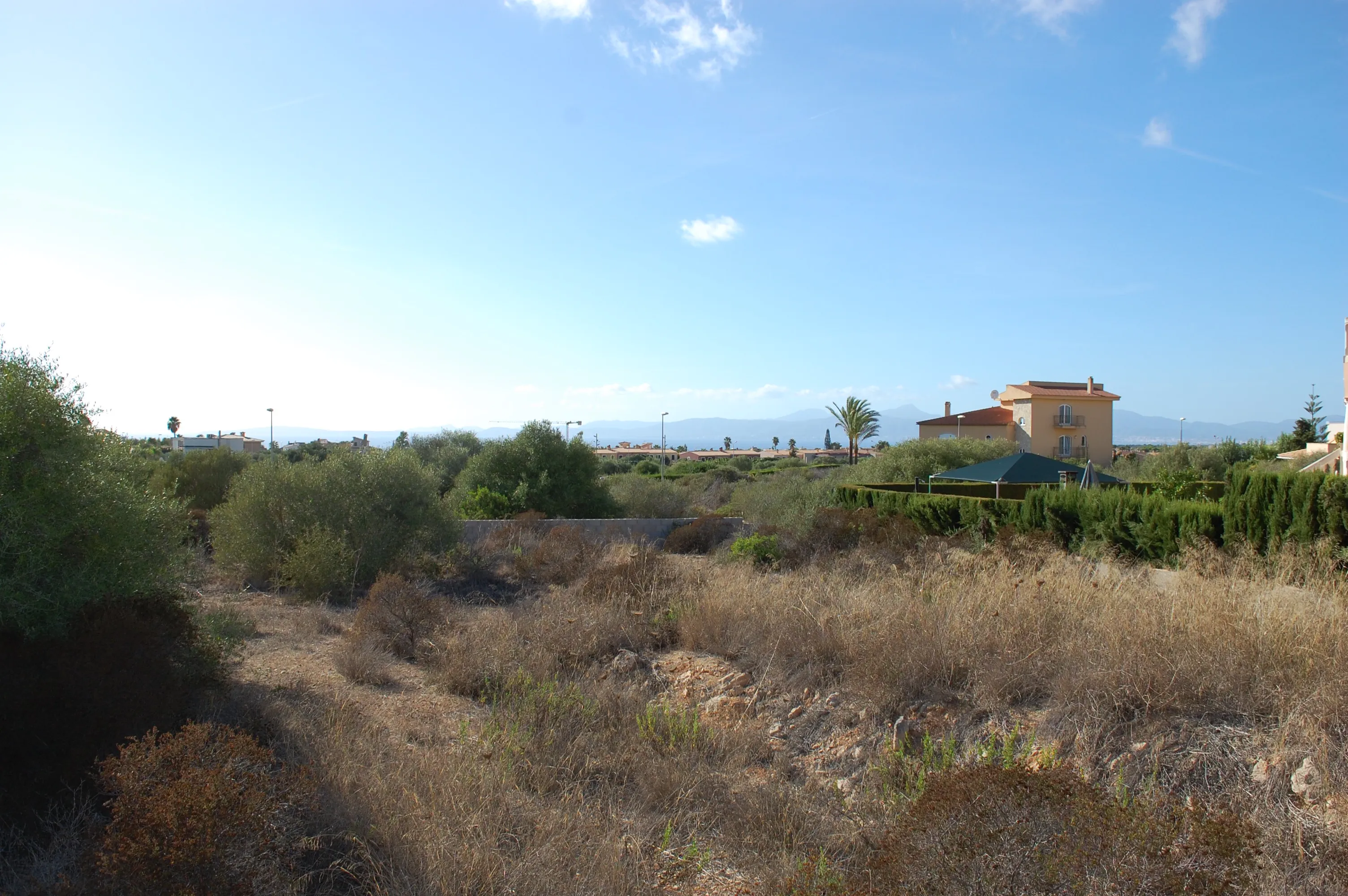 Plot with a single-family villa project with sea views-15