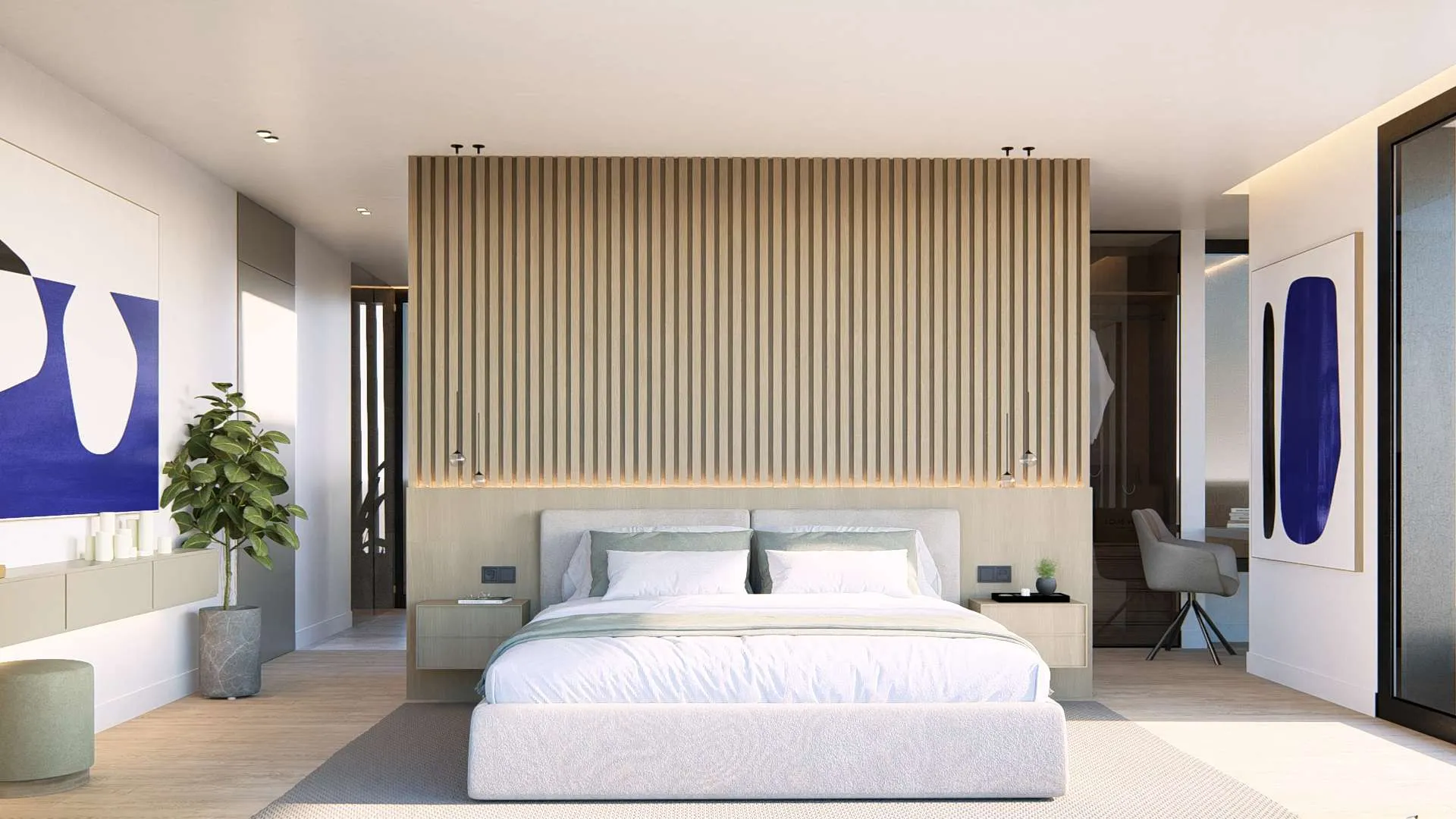 Plot with a single-family villa project with sea views-9