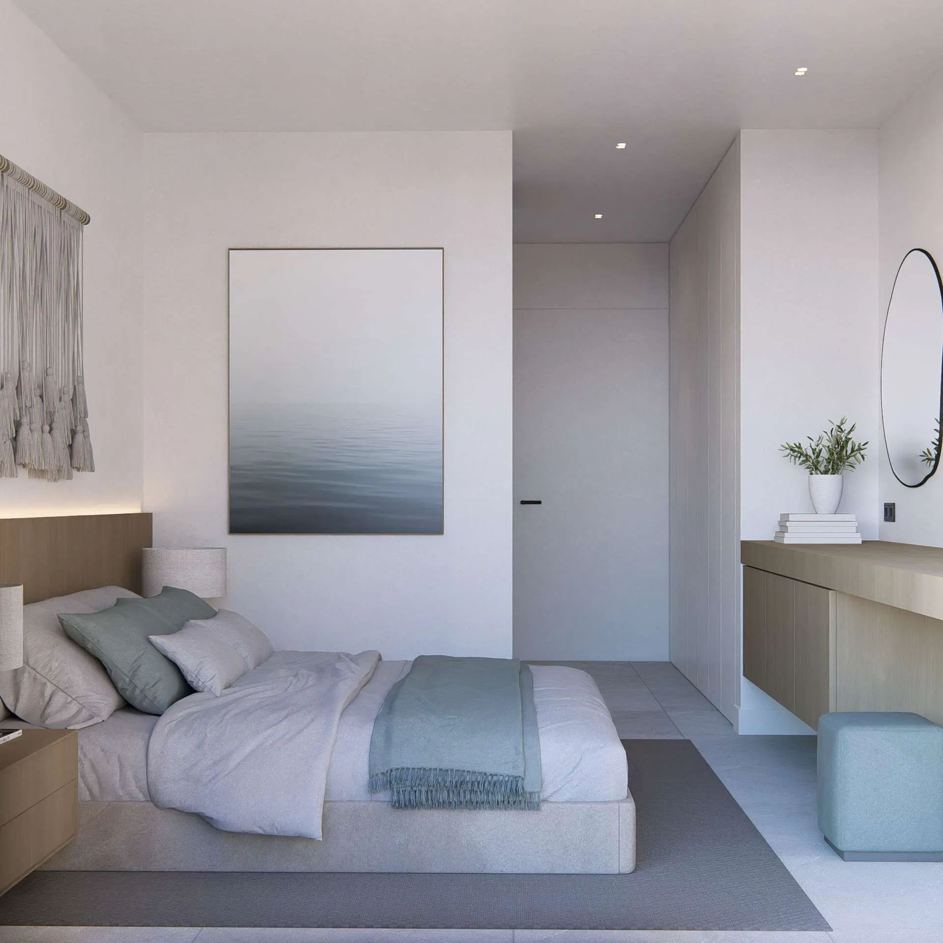 Plot with a single-family villa project with sea views-7