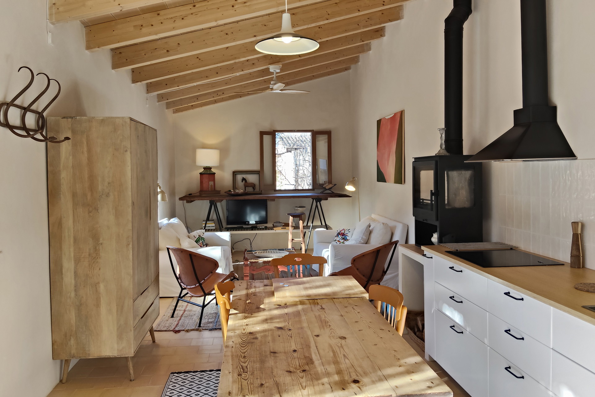 Ground-Floor apartment with patio and shared Pool in Sa Pobla