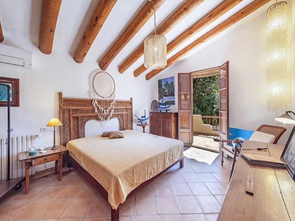 Unique, stylish villa with a large pool, tropical garden, and sea views, in exclusive-16