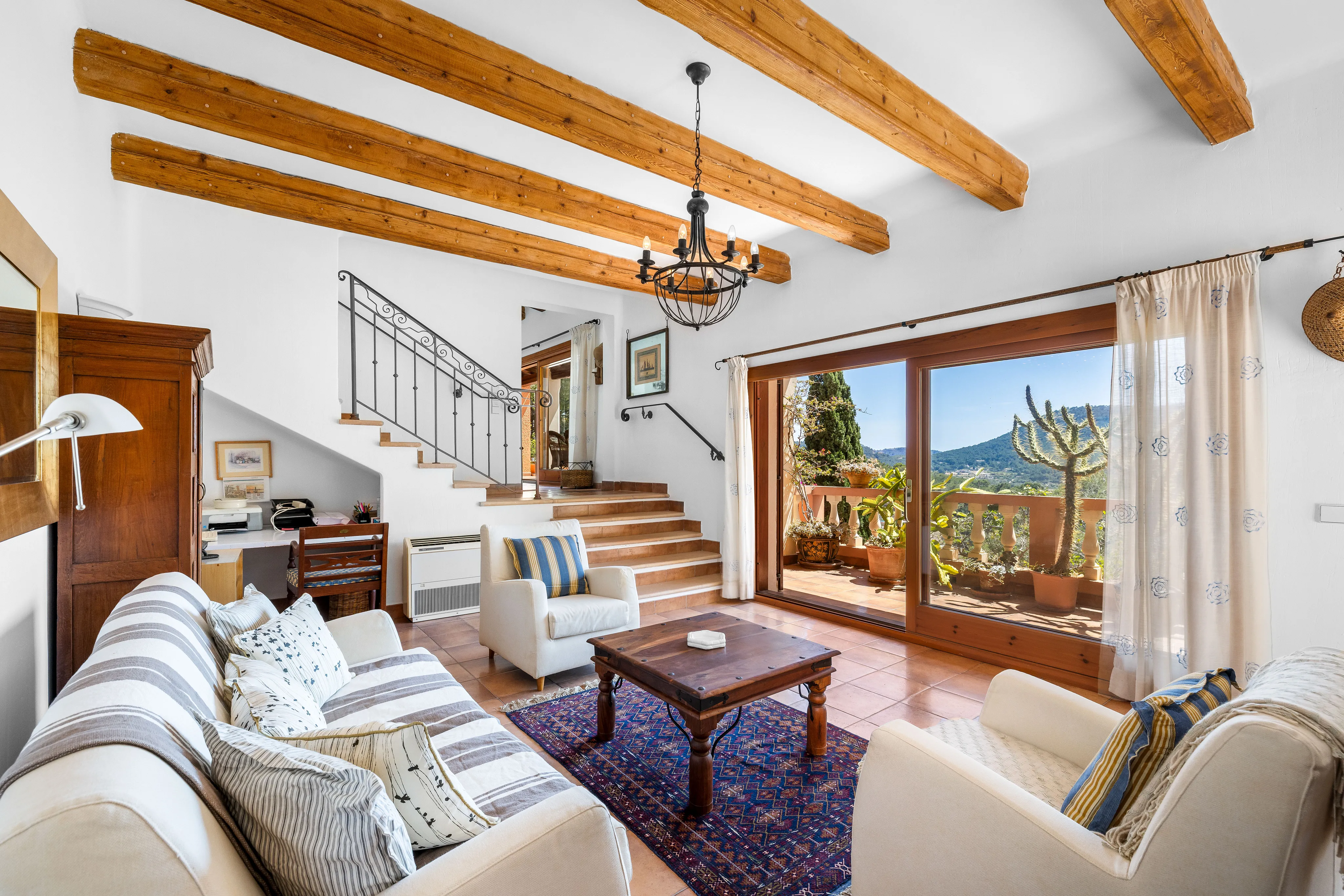 Vila mediterrània amb vista al port-11