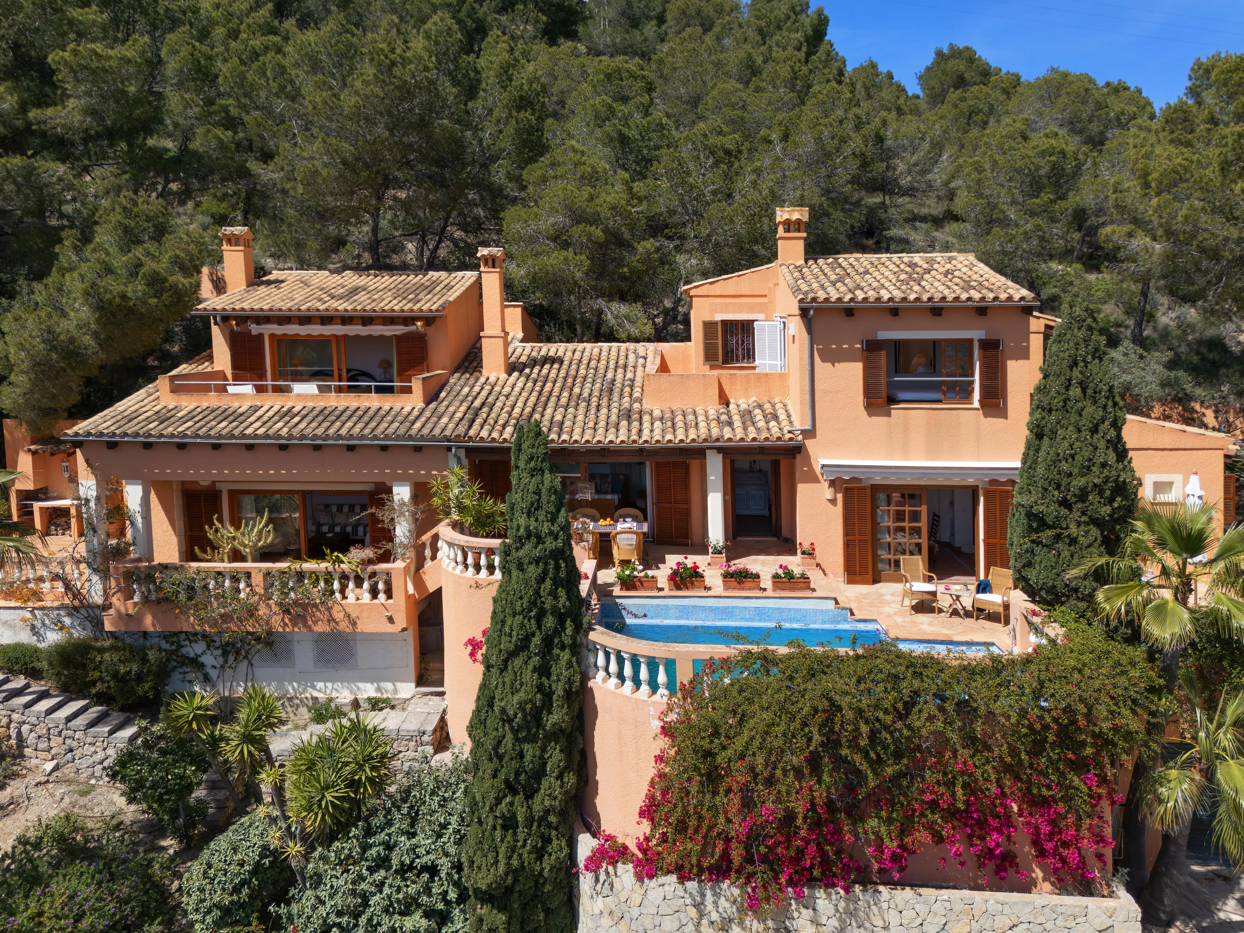 Vila mediterrània amb vista al port-15